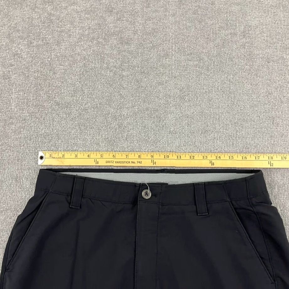 Under Armour Under Armour Match Play Pants Mens Size 34 x 32 Black Golf Performance Casual Size US 34 / EU 50 - 4 Thumbnail