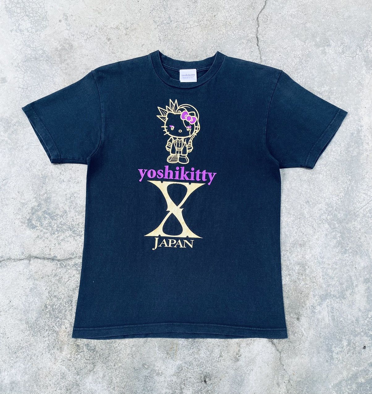Vintage Hello Kitty X Japan Heavy Metal Band Tees