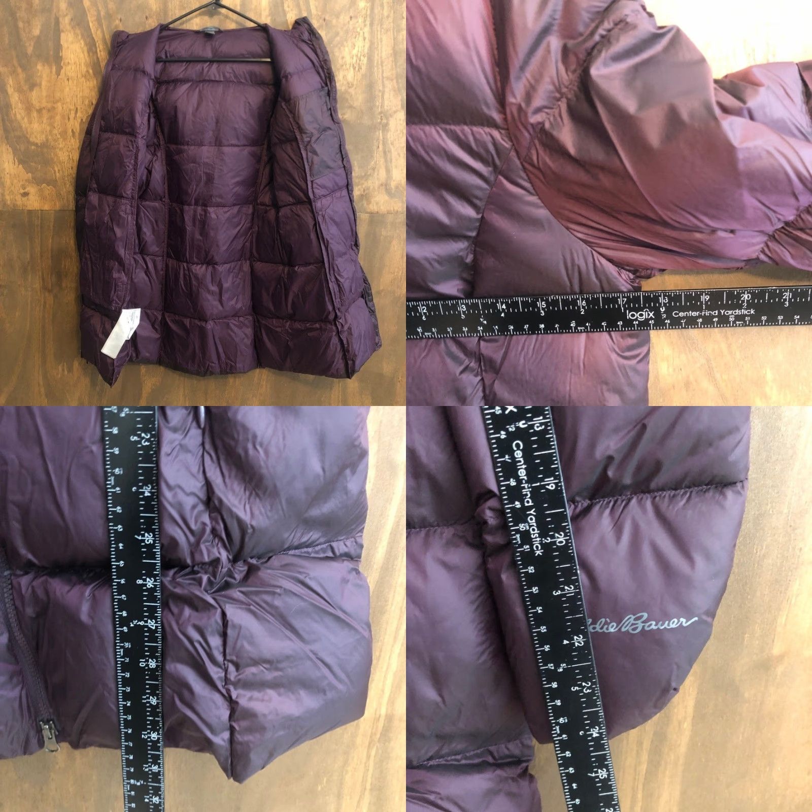Eddie Bauer VINTAGE Eddie Bauer Womens Jacket Purple Luna Peak Water Resistant Down Parka EB550 S Size S / US 4 / IT 40 - 8 Thumbnail