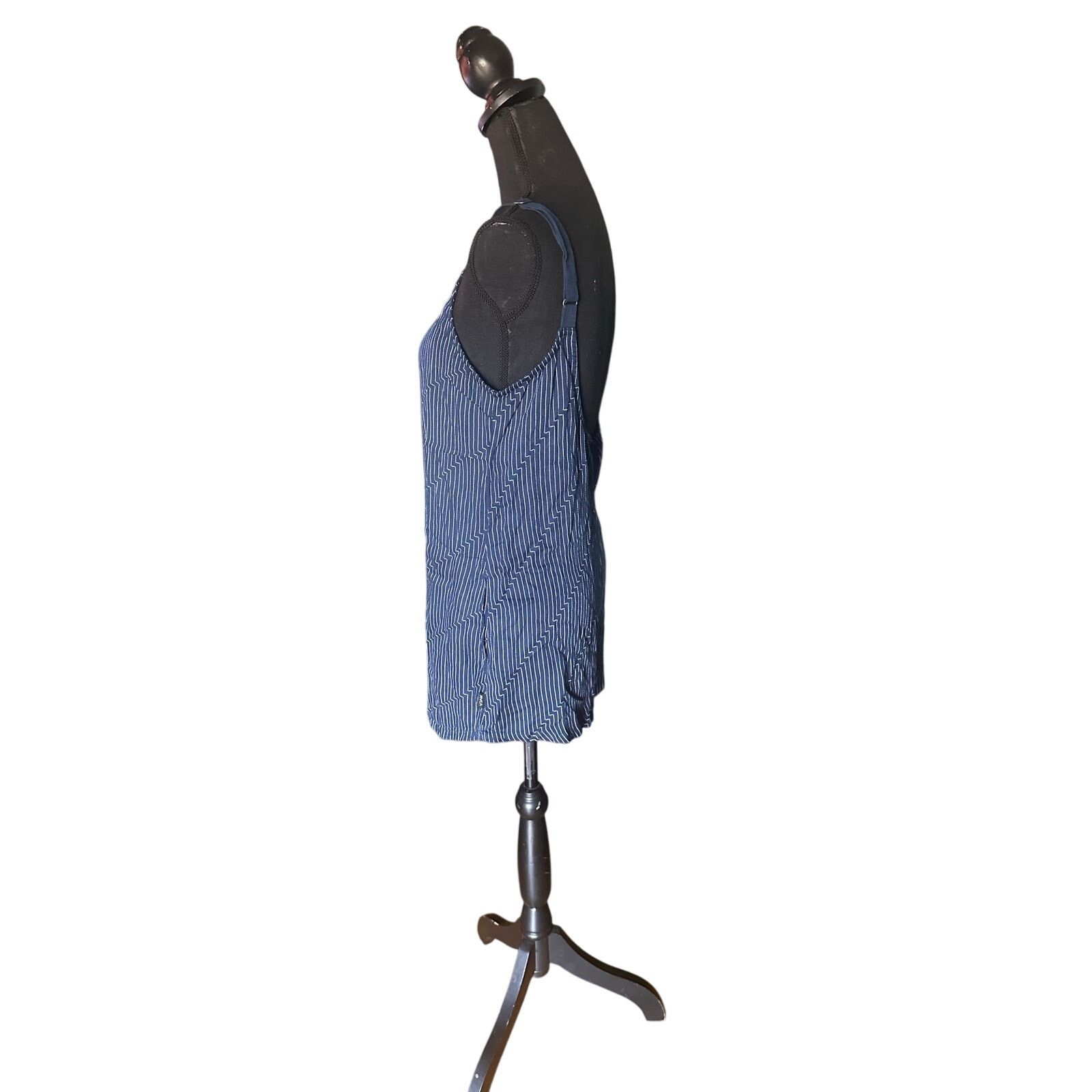 RVCA RVCA “Jury’s Out” Blue Romper | Casual Chic One-Piece Size 25" / US 0 / IT 36 - 4 Thumbnail