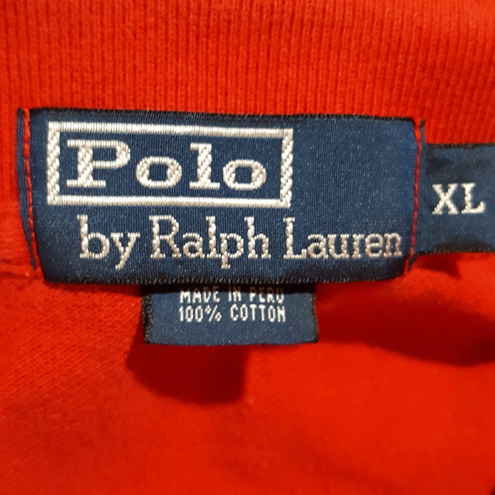 Ralph Lauren VINTAGE Ralph Lauren Anchor Crest Logo Red Polo Shirt Mens XL Short Sleeve Casual 90s Preppy Nautical Size US XL / EU 56 / 4 - 6 Thumbnail