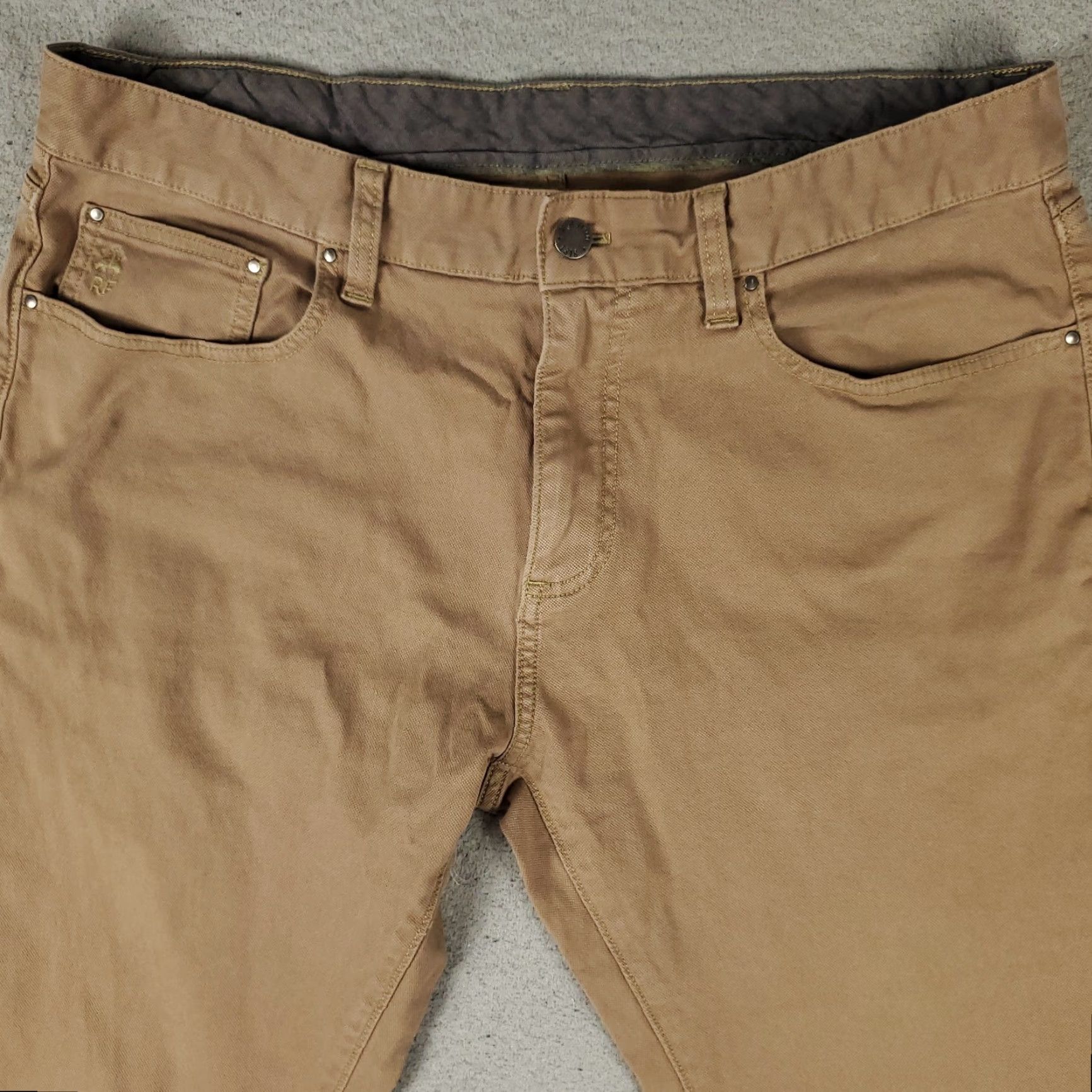 Brooks Brothers Brooks Brothers Jeans Mens 36x31 Brown 5 Pocket Straight Leg Pants Size US 36 / EU 52 - 2 Thumbnail