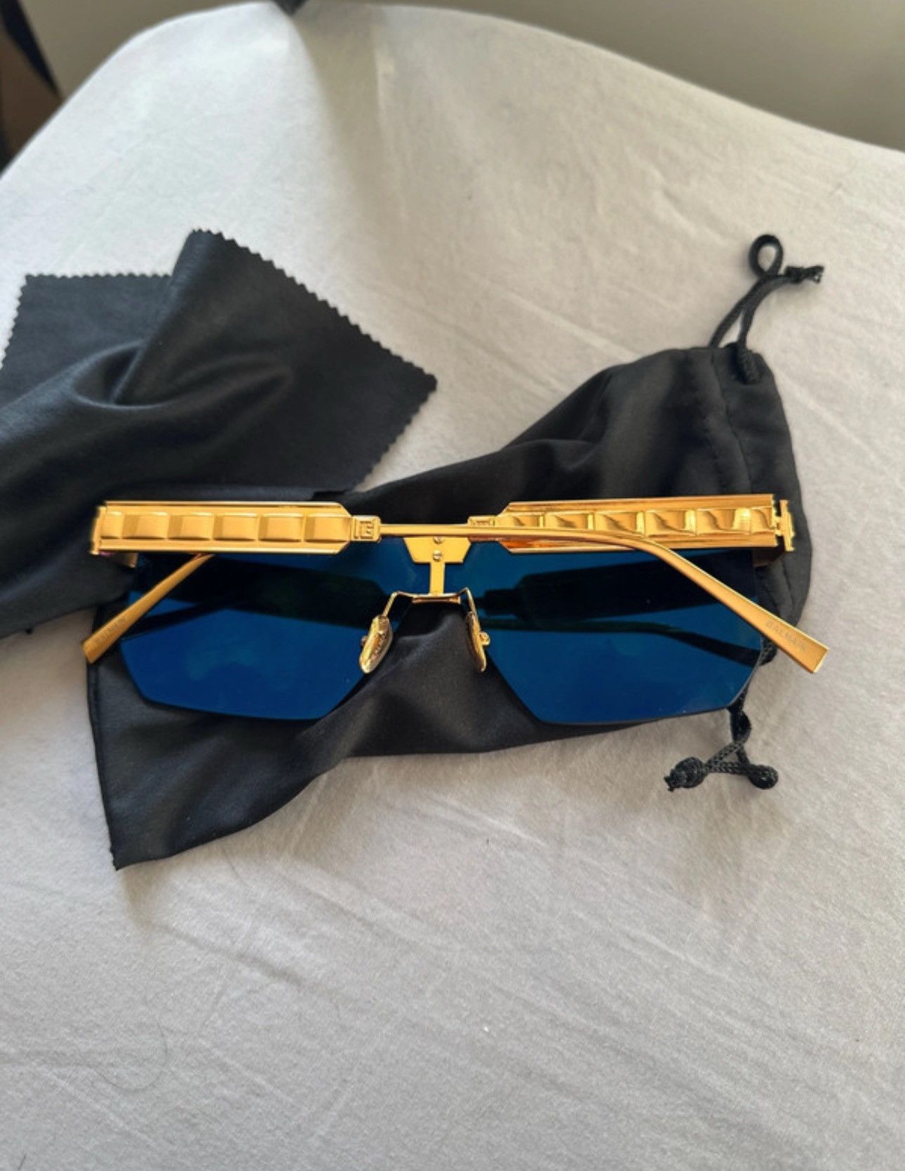 Balmain Balmain Titanium Glases Size ONE SIZE - 3 Thumbnail
