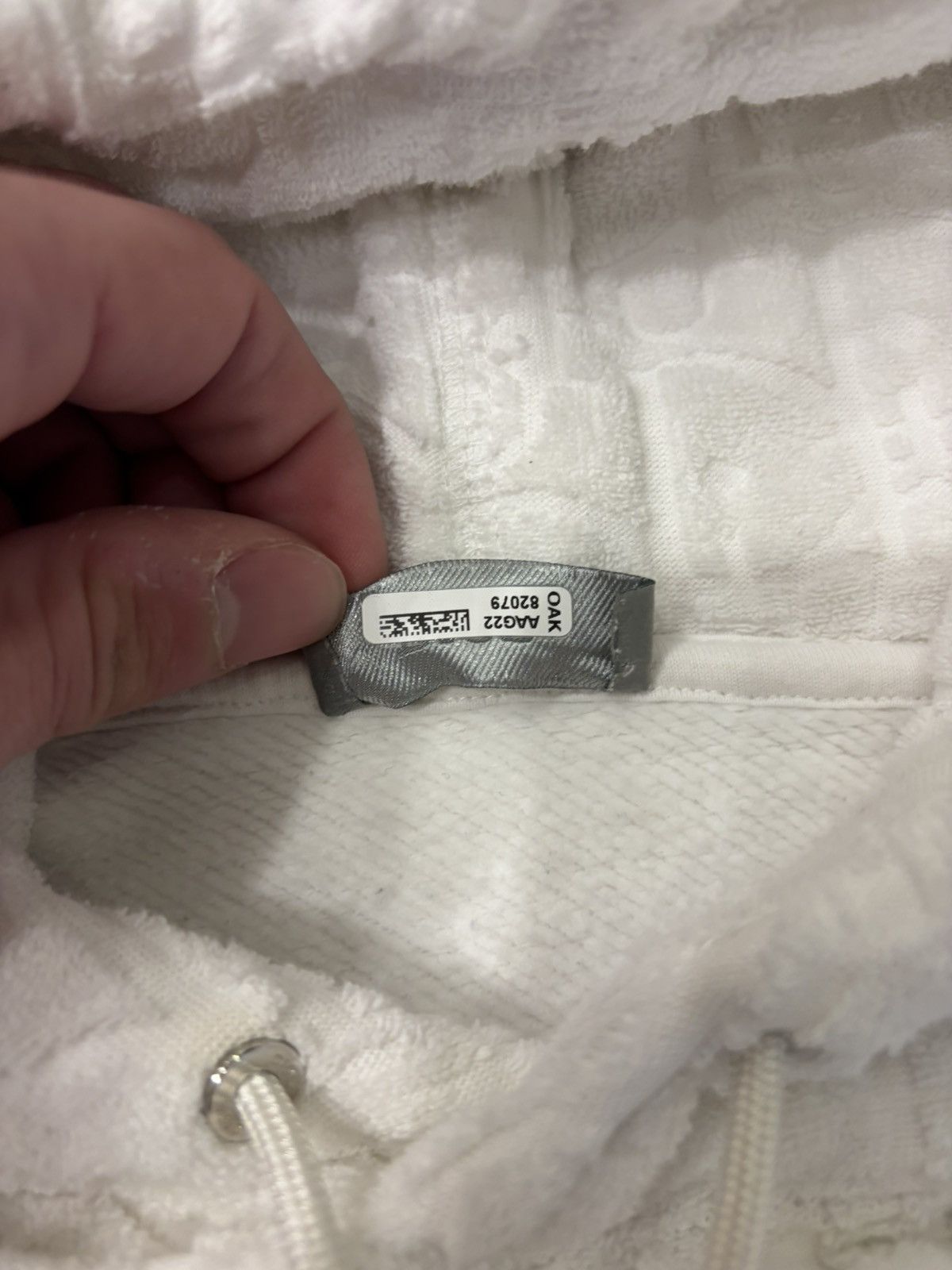Dior Dior Oblique Relaxed Hoodie White Size US M / EU 48-50 / 2 - 3 Thumbnail