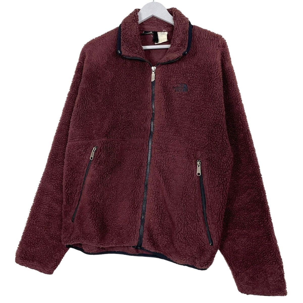 The North Face × Vintage 💥DEEP PILE FLEECE SWEATER THE NORTH FACE ZIPPER JACKET Size US M / EU 48-50 / 2 - 2 Thumbnail