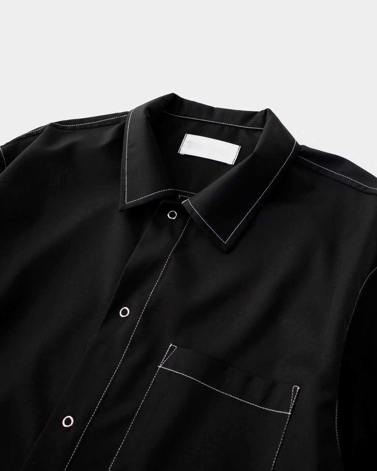 James Coward Workshop Shirt - Contrast Stitch Wool Size US S / EU 44-46 / 1 - 2 Thumbnail