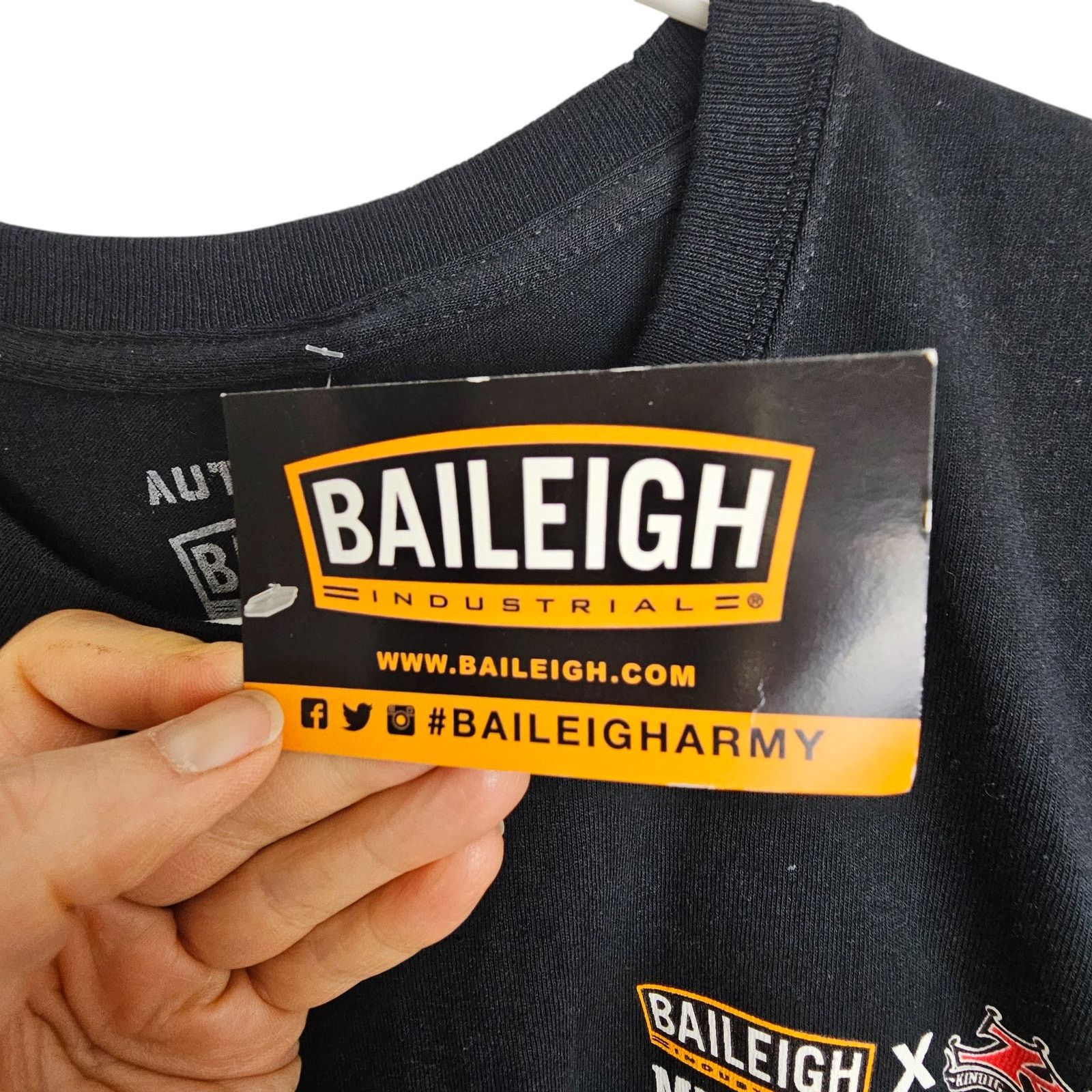 Raleigh Denim Baileigh Mens Graphic T-Shirt Metal Shaping Fest 2024 Sz M Size US M / EU 48-50 / 2 - 6 Thumbnail
