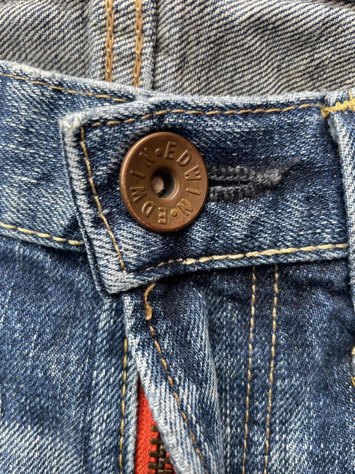 Edwin Vintage Edwin 505ZX Selvedge Denim Size US 34 / EU 50 - 20 Thumbnail