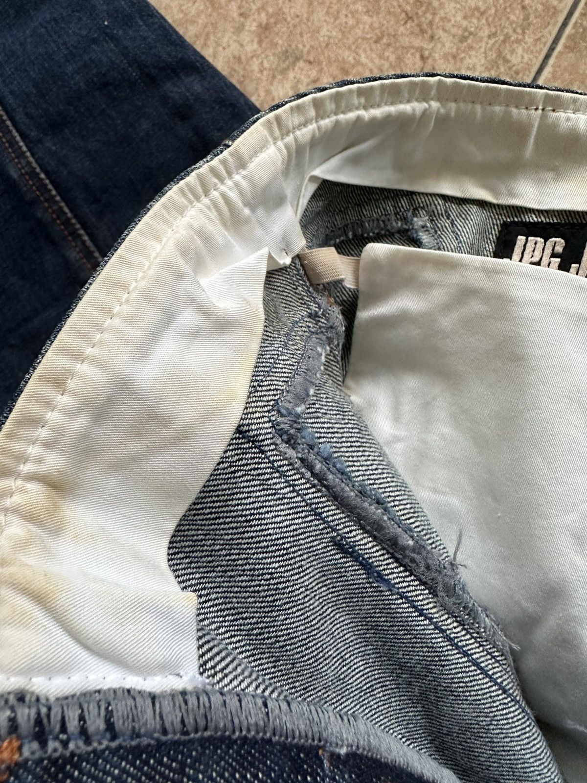 Jean Paul Gaultier JPG high waisted bondage jeans Size 24" / US 00 / IT 34 - 13 Thumbnail