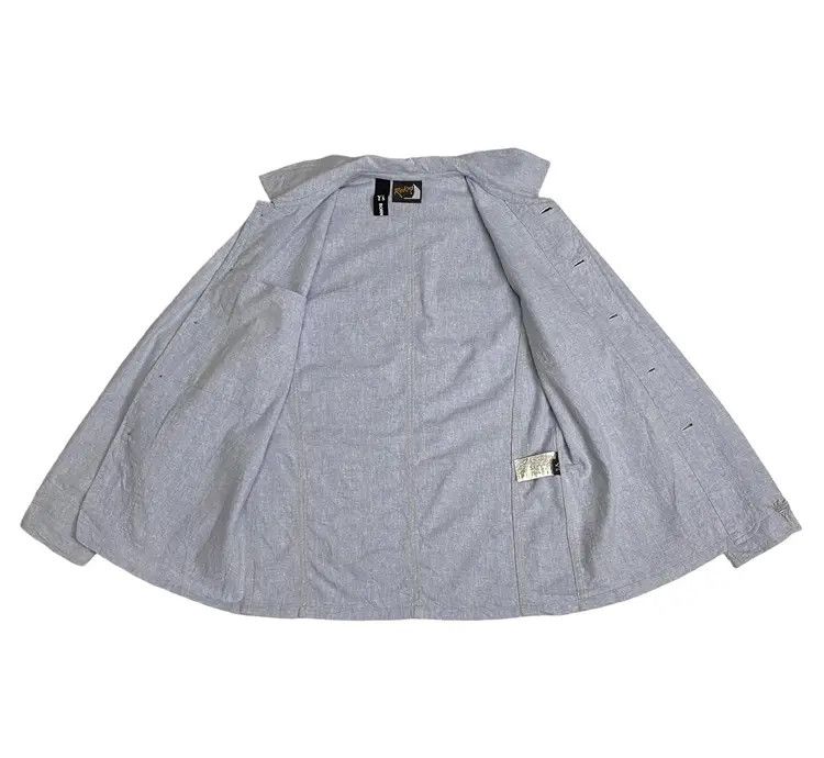 Yohji Yamamoto Y's X Rokx Yohji yamamoto cotton linen chore jacket Size US S / EU 44-46 / 1 - 3 Thumbnail