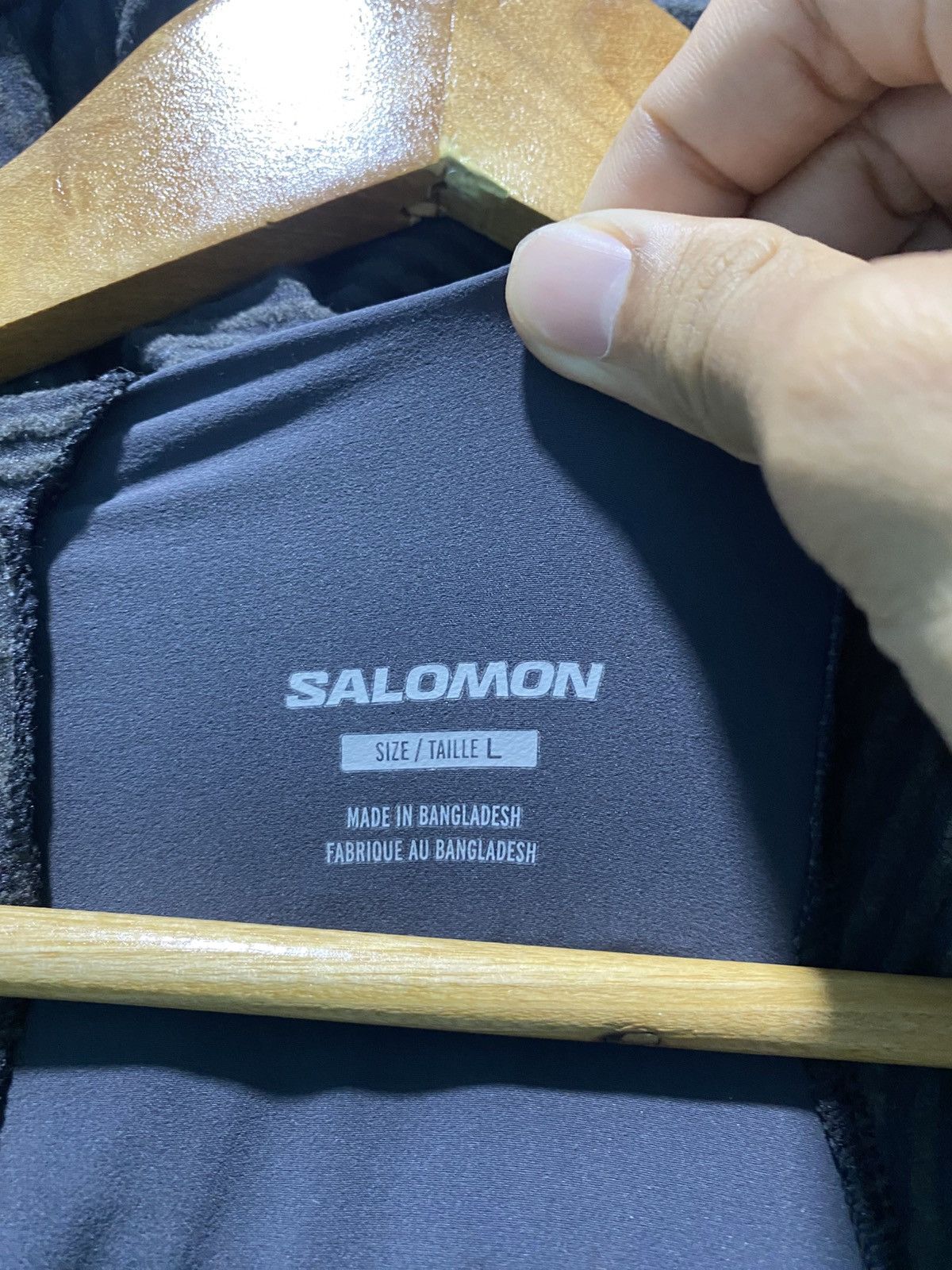 Salomon Salomon Essential Lightwarm Stretch Full Zip Hoodie Size US L / EU 52-54 / 3 - 14 Thumbnail
