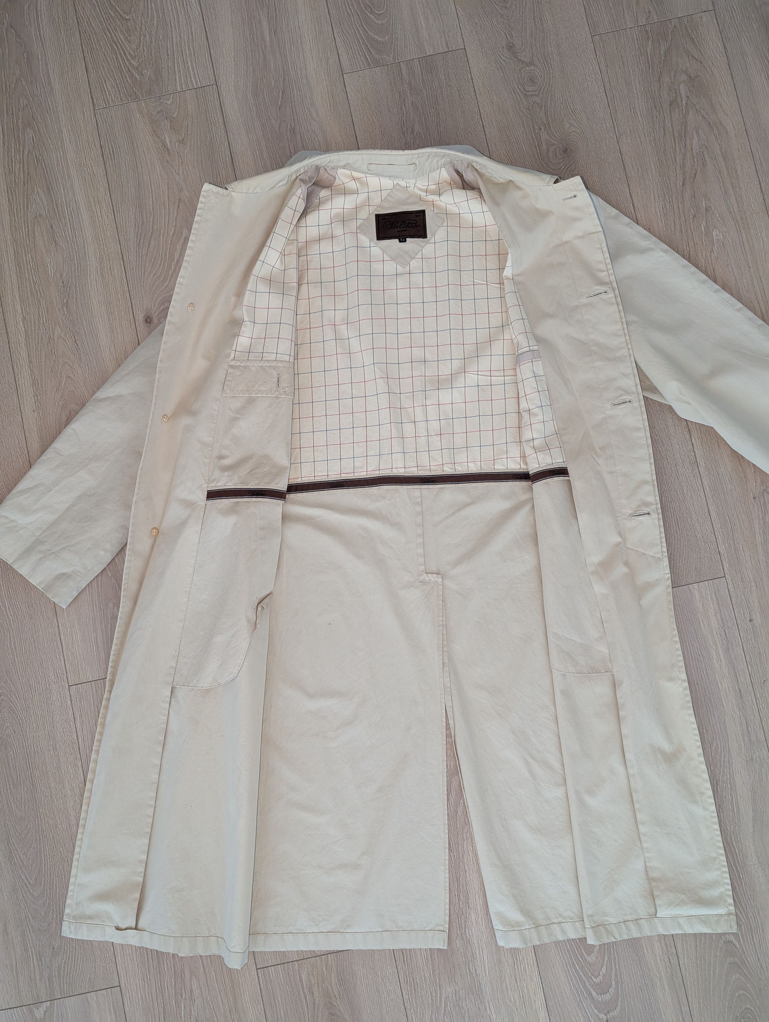 Valstar × Vintage Valstar Milano Cotton Coat – Size 54 (XL/2XL) Size US XL / EU 56 / 4 - 12 Thumbnail