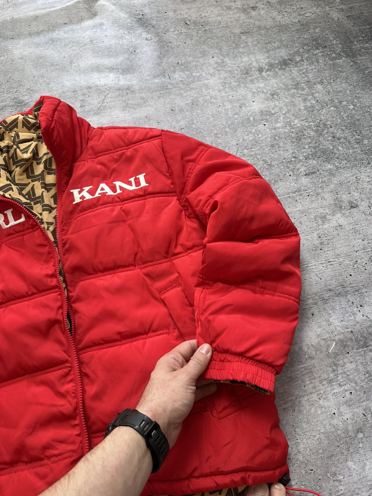 Karl Kani Karl Kani Nylon Reversible Down Y2K Puffer Jacket Casual Size US M / EU 48-50 / 2 - 6 Thumbnail