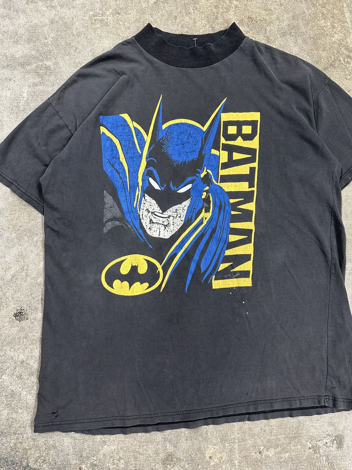 DC Comics Vintage 80s Batman DC Comics Promo T-Shirt Size US XL / EU 56 / 4 - 3 Thumbnail