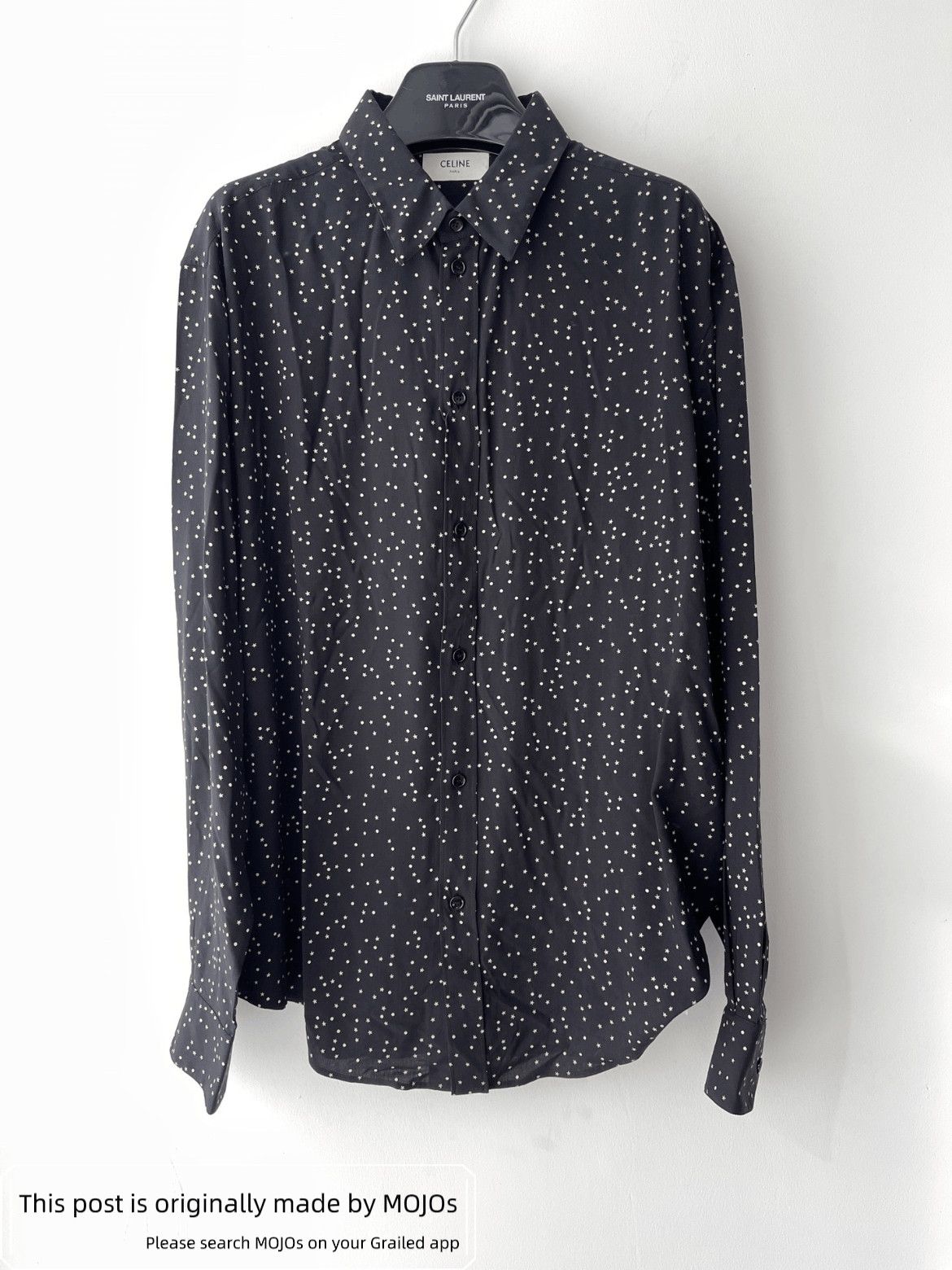Celine Sz 41 Celine Star Pattern Shirt Size US L / EU 52-54 / 3 - 1 Thumbnail