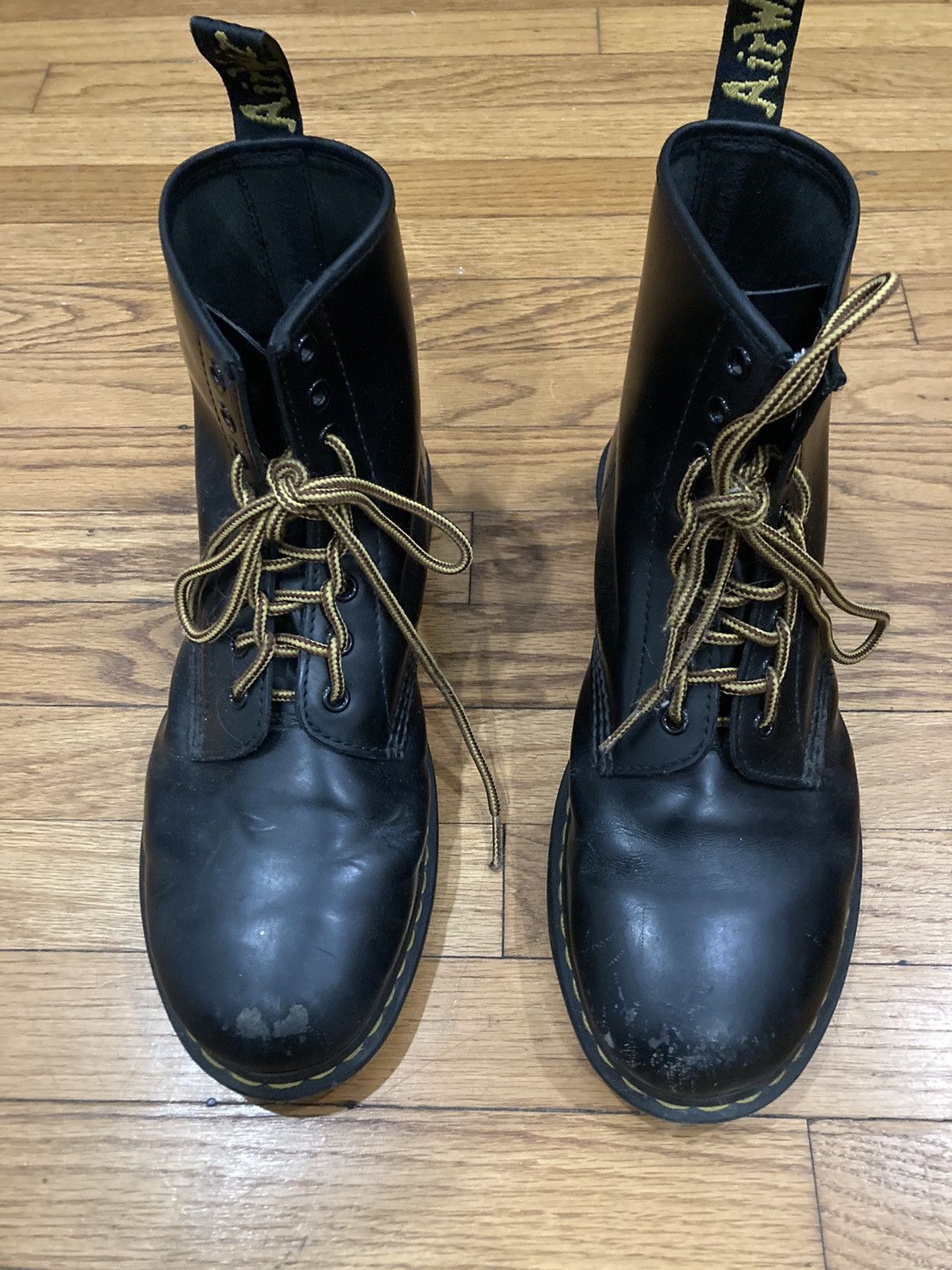 Dr. Martens × Vintage 1460 Smooth Leather Lace up boots Size US 9 / EU 42 - 1 Thumbnail