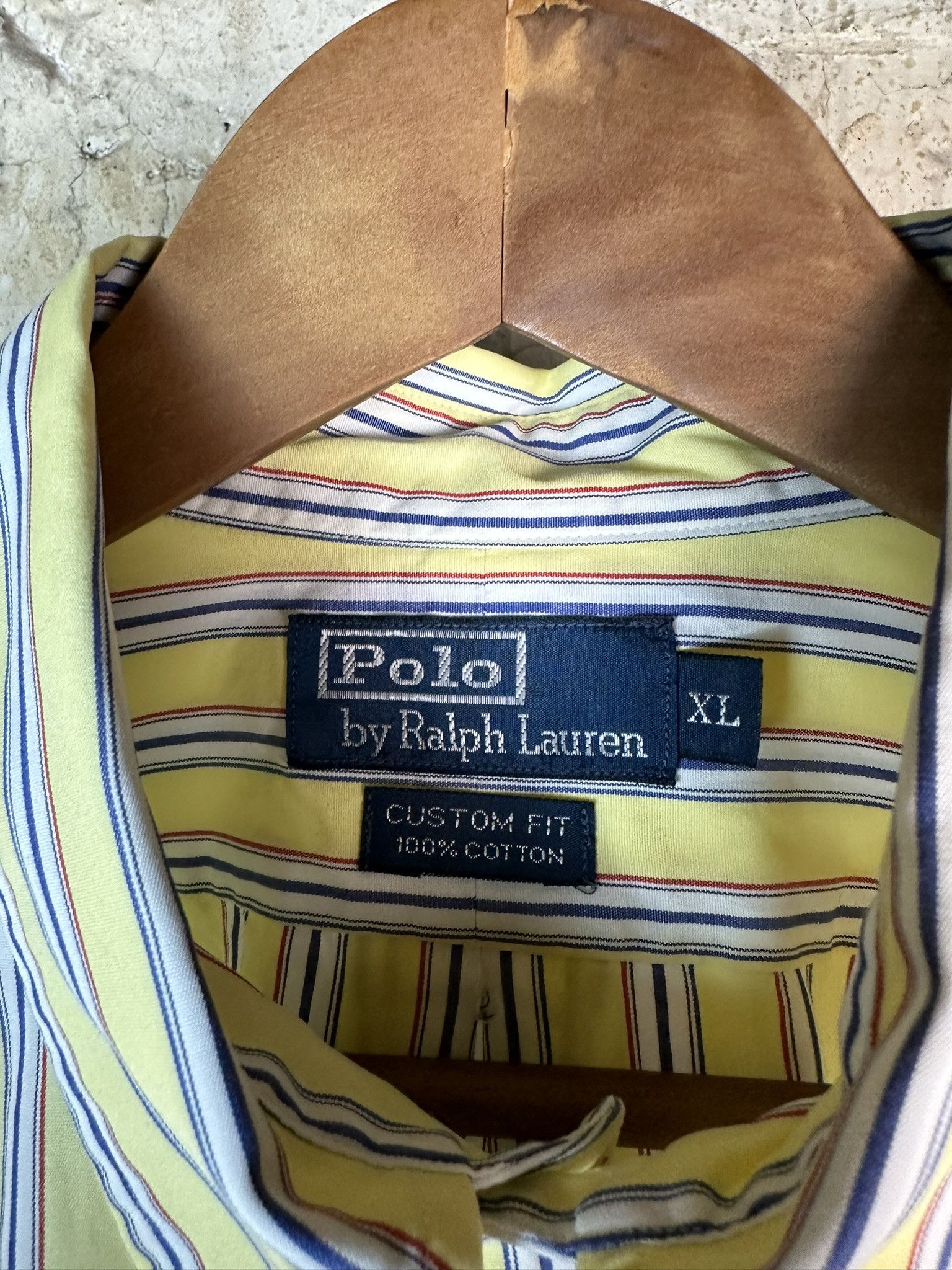 Polo Ralph Lauren Vintage Polo Ralph Lauren Stripped Button Up Shirt Size US XL / EU 56 / 4 - 14 Thumbnail