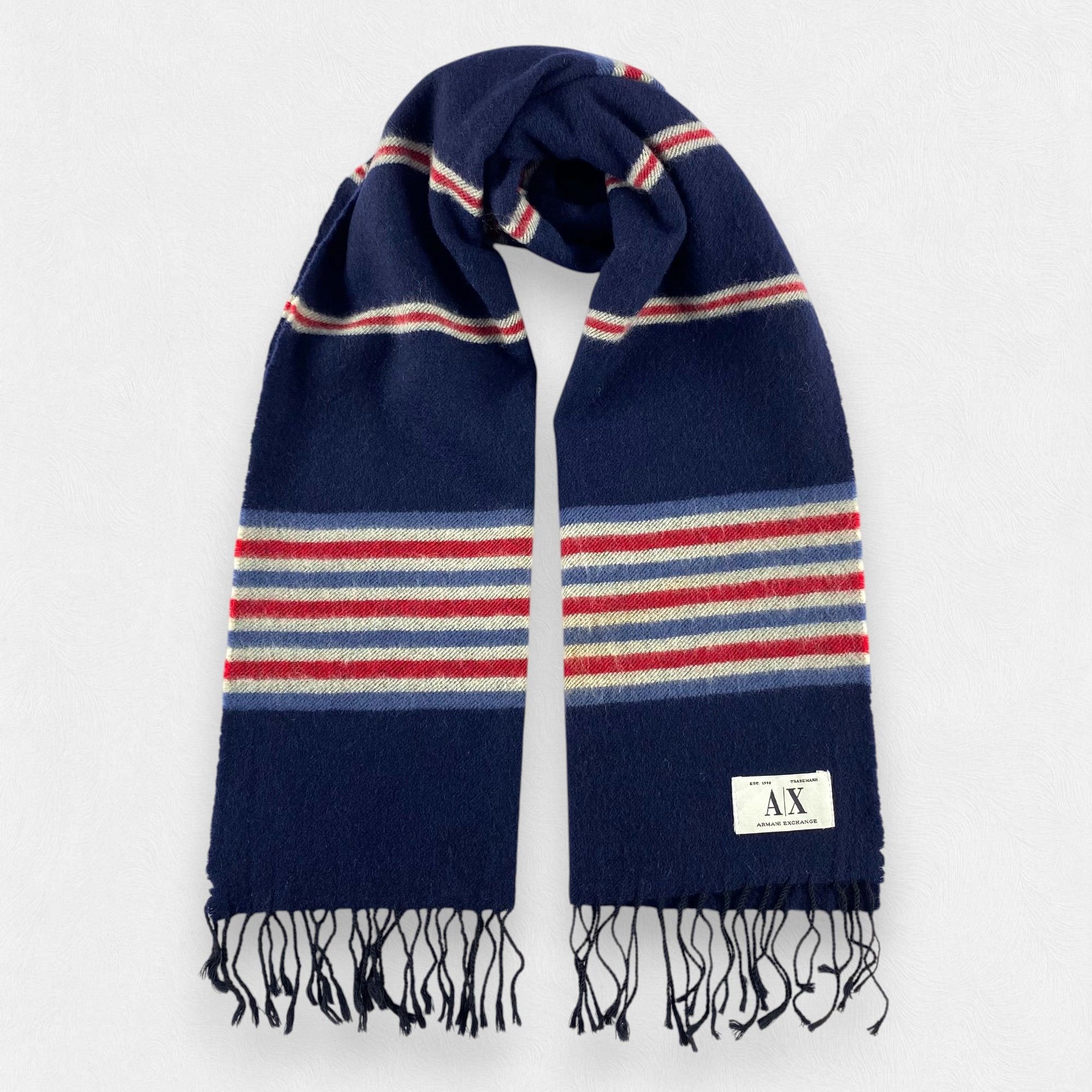 Armani Exchange Armani Exchange Scarf Neck Wrap Wool Muffler Size ONE SIZE - 1 Thumbnail