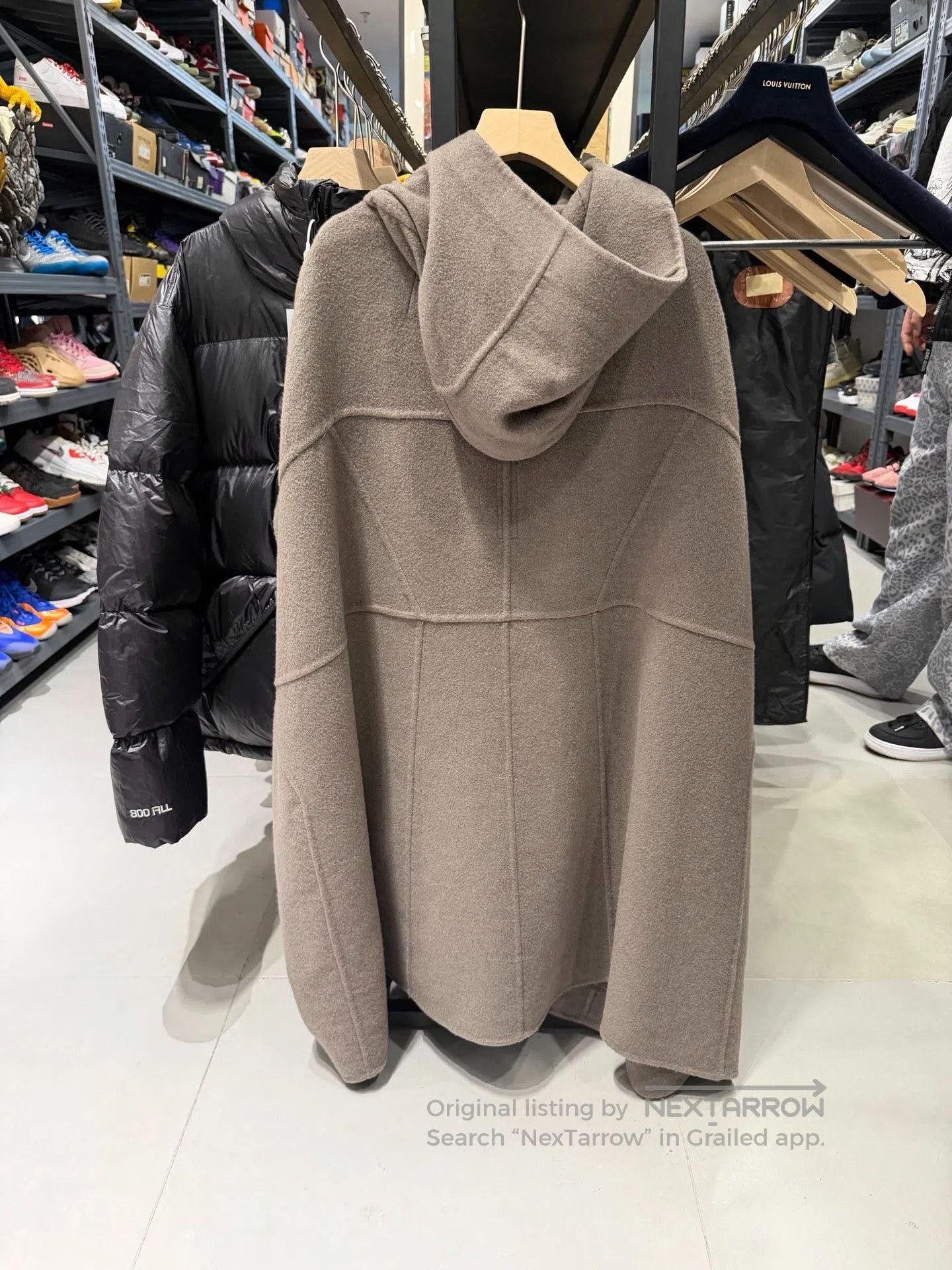 Rick Owens Rick Owens Cashmere Cape Coat. Size XXS / US 00 / IT 34 - 2 Thumbnail