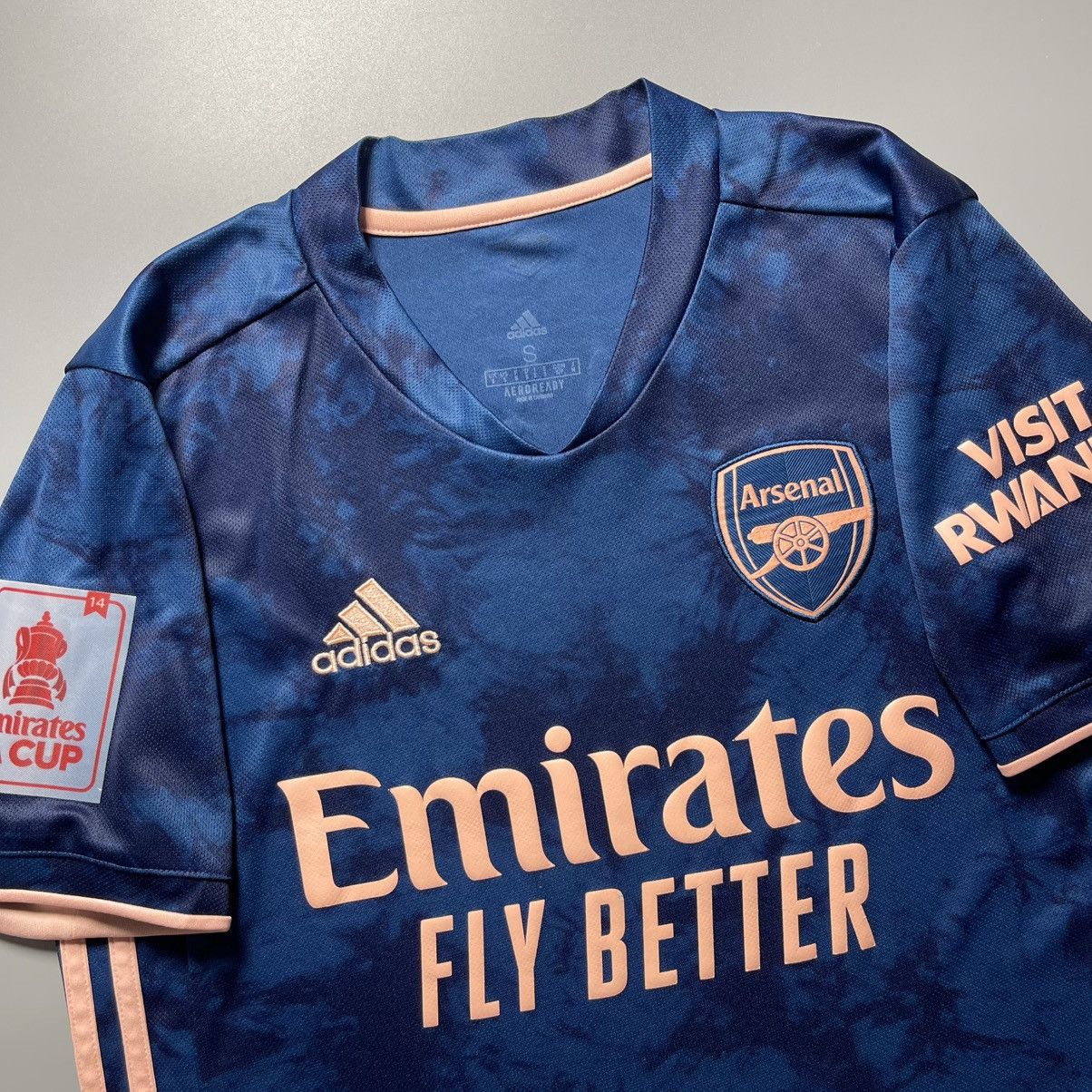 Adidas × Vintage ARSENAL ADIDAS 2020/2021 FOOTBALL THIRD JERSEY #7 SAKA Size US S / EU 44-46 / 1 - 4 Thumbnail