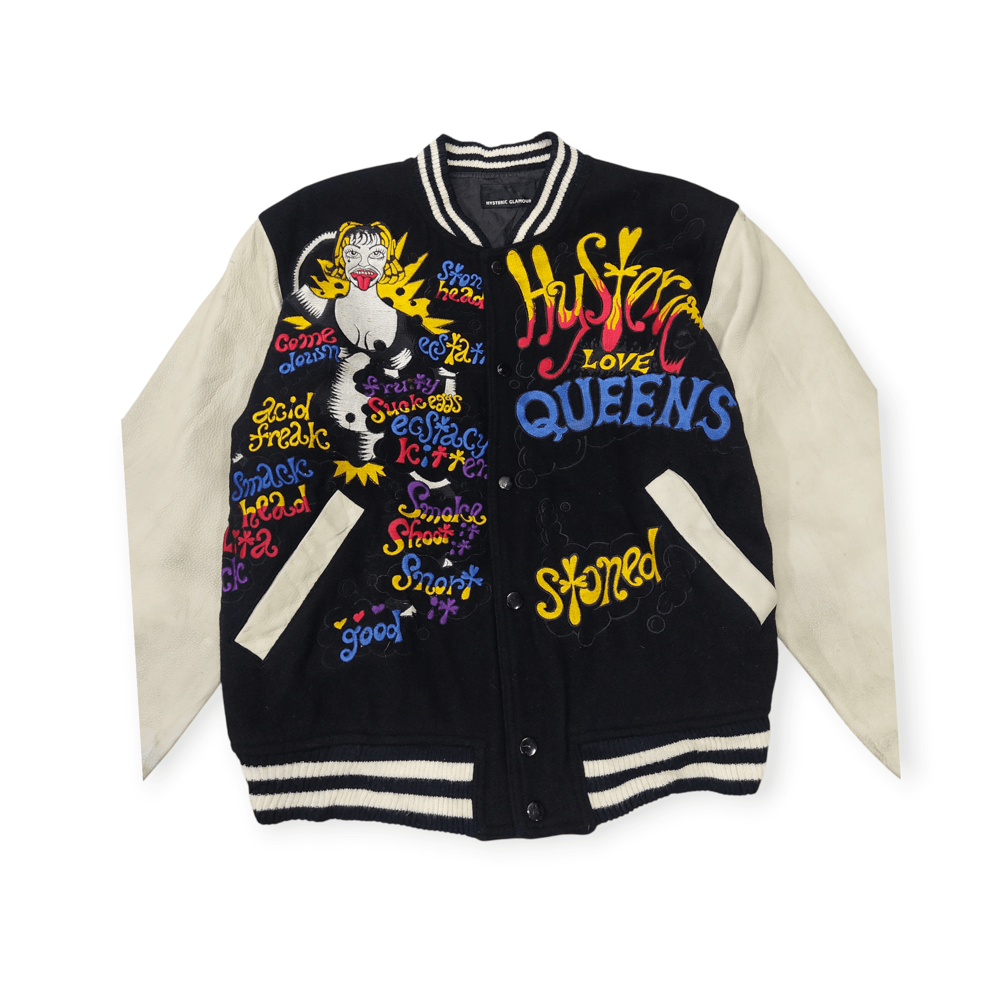 Hysteric Glamour Vintage Hysteric Glamour Punishment School Varsity Jacket Size US L / EU 52-54 / 3 - 3 Thumbnail