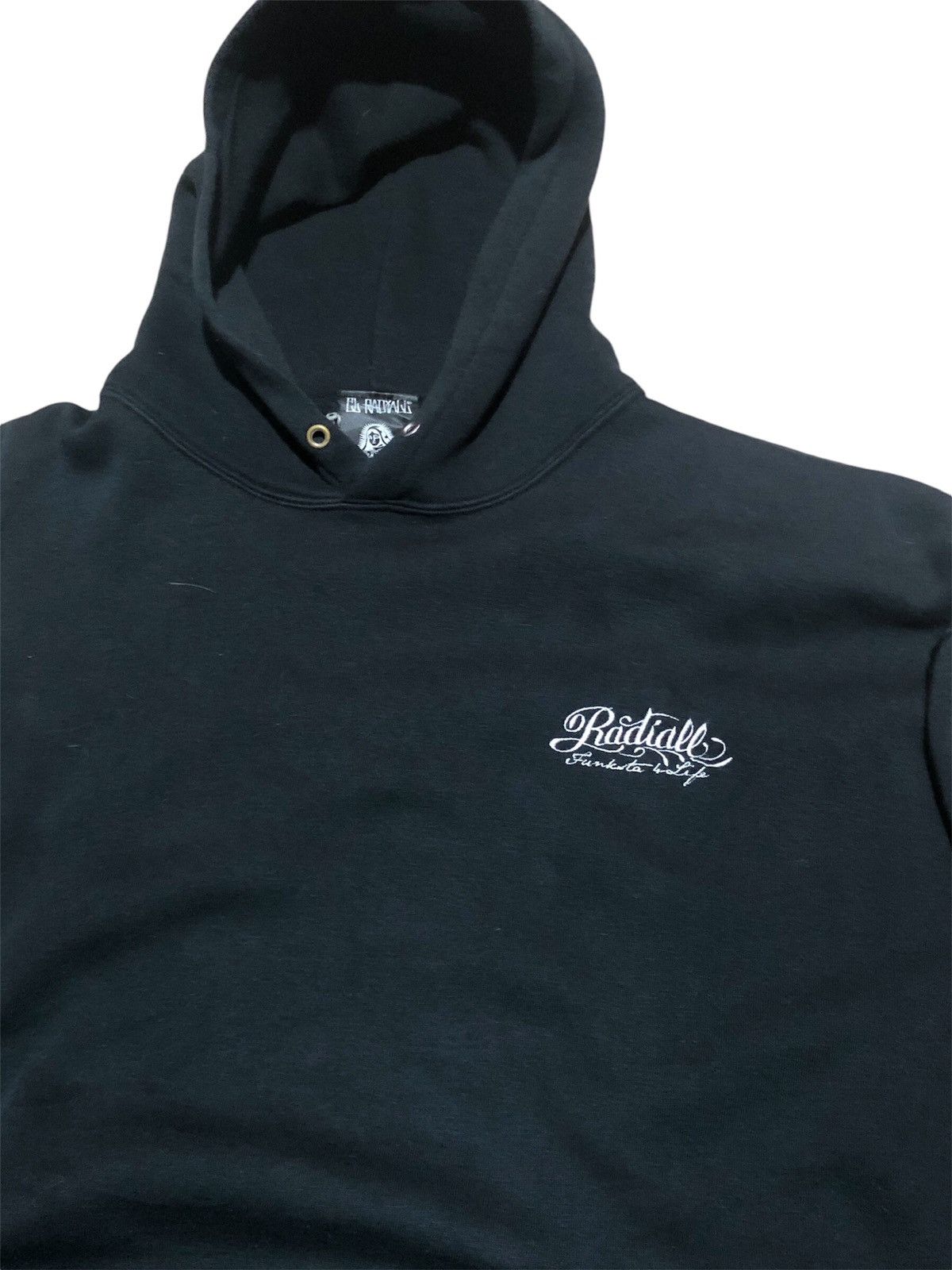 Japanese Brand radiall hoodie black Size US XL / EU 56 / 4 - 2 Thumbnail