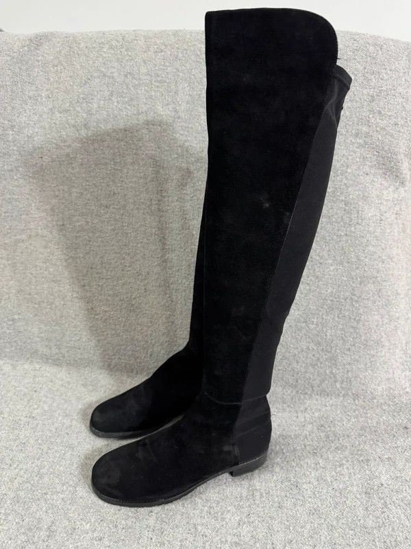 Stuart Weitzman Stuart Weitzman 5050 Iconic Over The Knee Boot size 38,5 Size US 8.5 / IT 38.5 - 5 Thumbnail