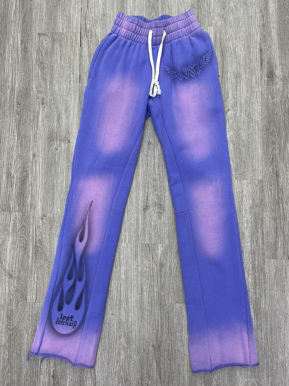 LOST INTRICACY Lost intricacy flare Sweatpants ( purple) Size US 28 / EU 44 - 1 Thumbnail