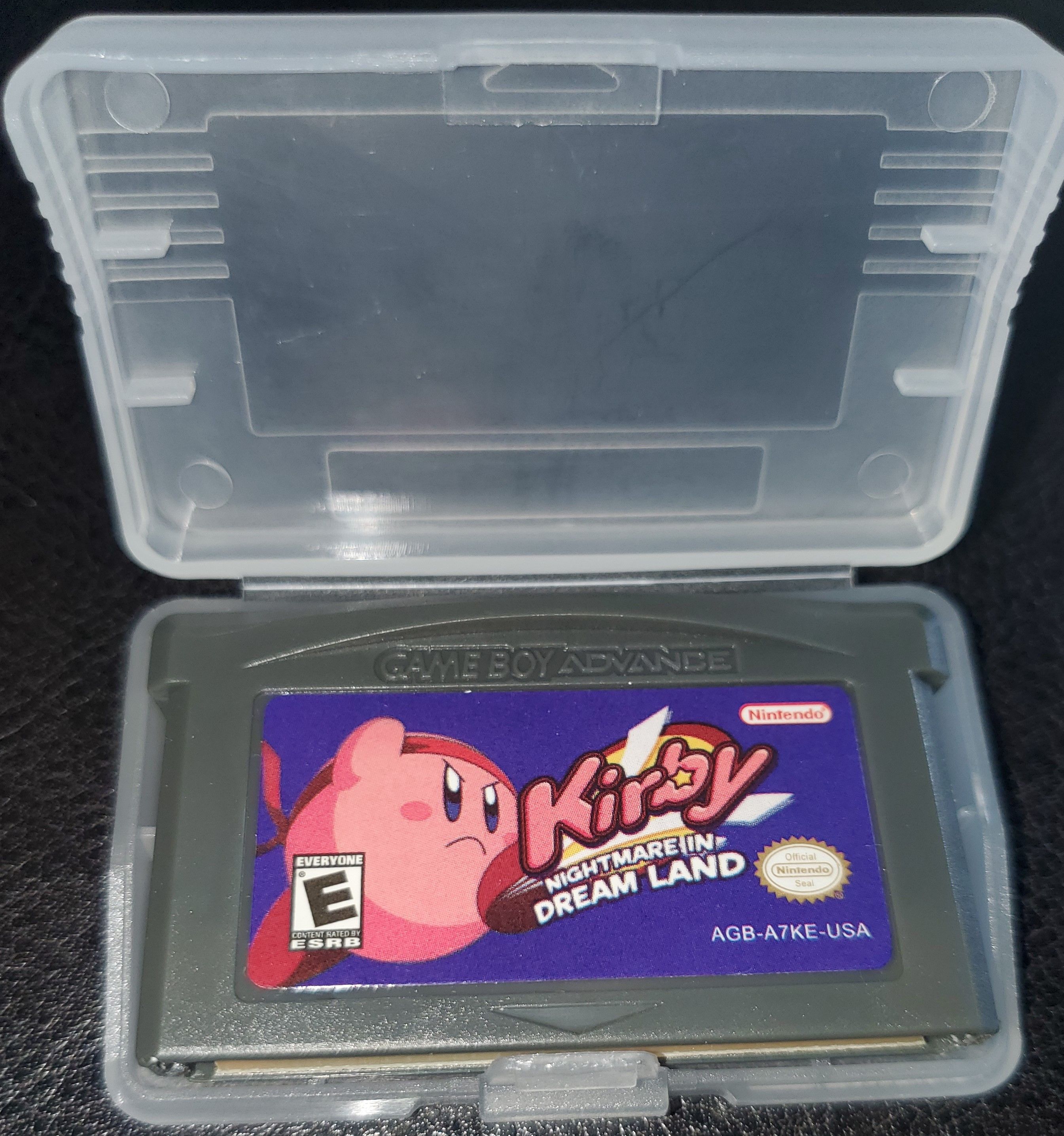 Nintendo Kirby Nightmare in Dream Land GBA Video Game Cartridge Size ONE SIZE - 1 Thumbnail