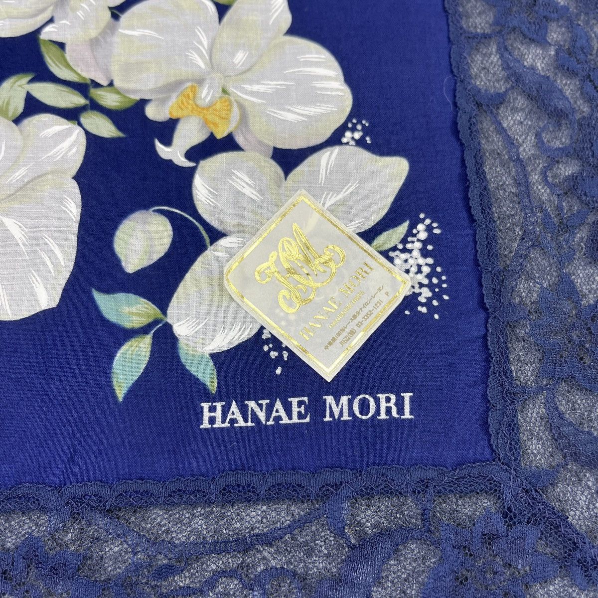 Hanae Mori × Japanese Brand Hanae Mori Bandana / Handkerchief / Neckerchief B101 Size ONE SIZE - 4 Thumbnail