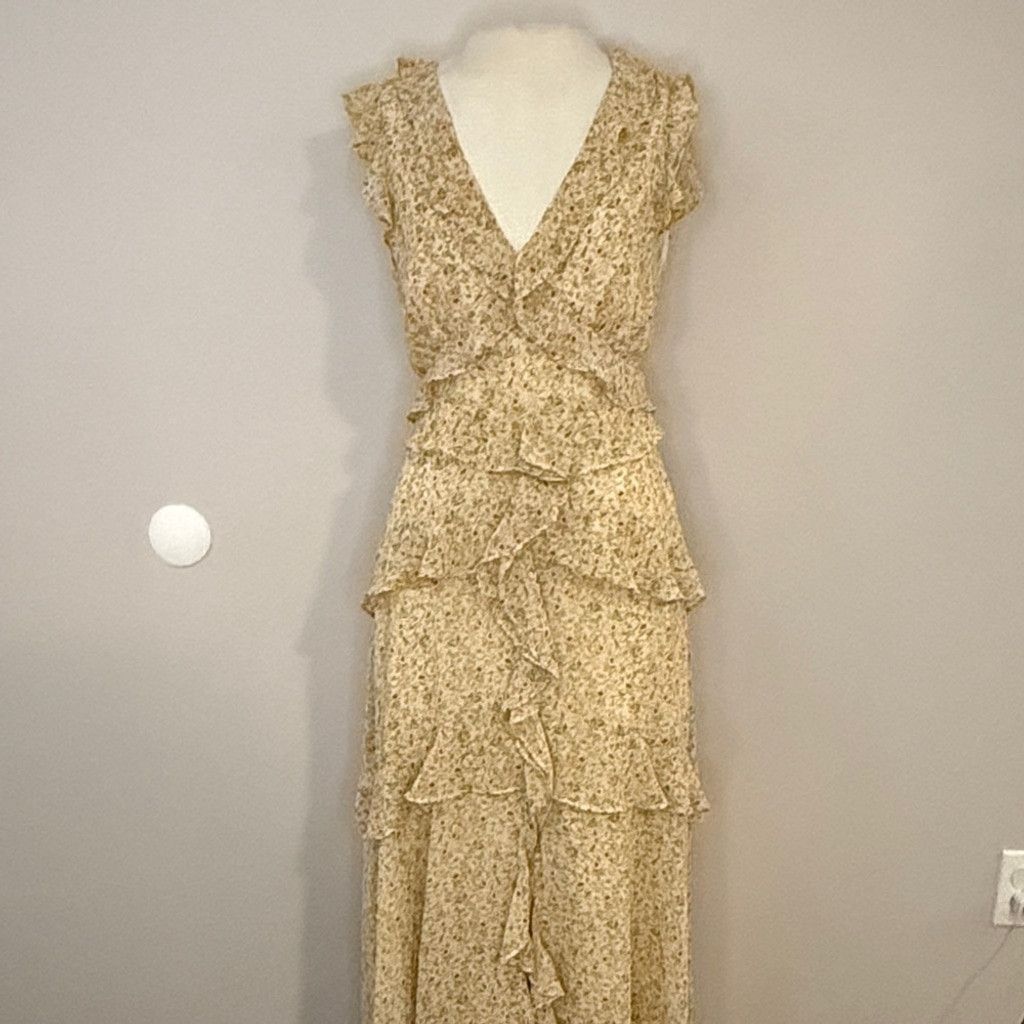 Other Astr Allie Floral Ruffle dress Size S / US 4 / IT 40 - 3 Thumbnail