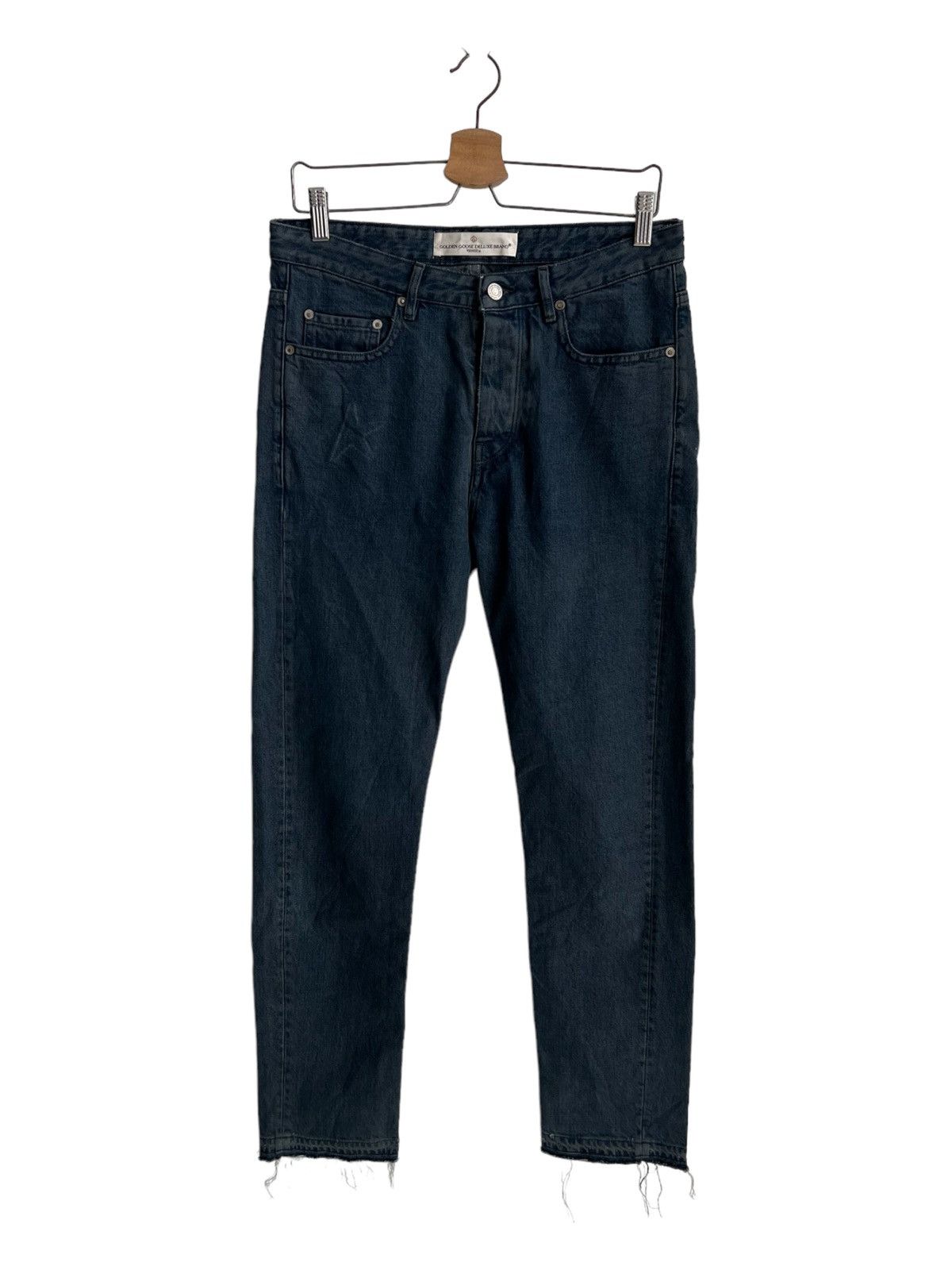 Golden Goose × Purple × Rockstar Games Golden Goose DB "Happy" Americana Uomo Pantaloni Jeans Denim Size US 31 - 4 Thumbnail