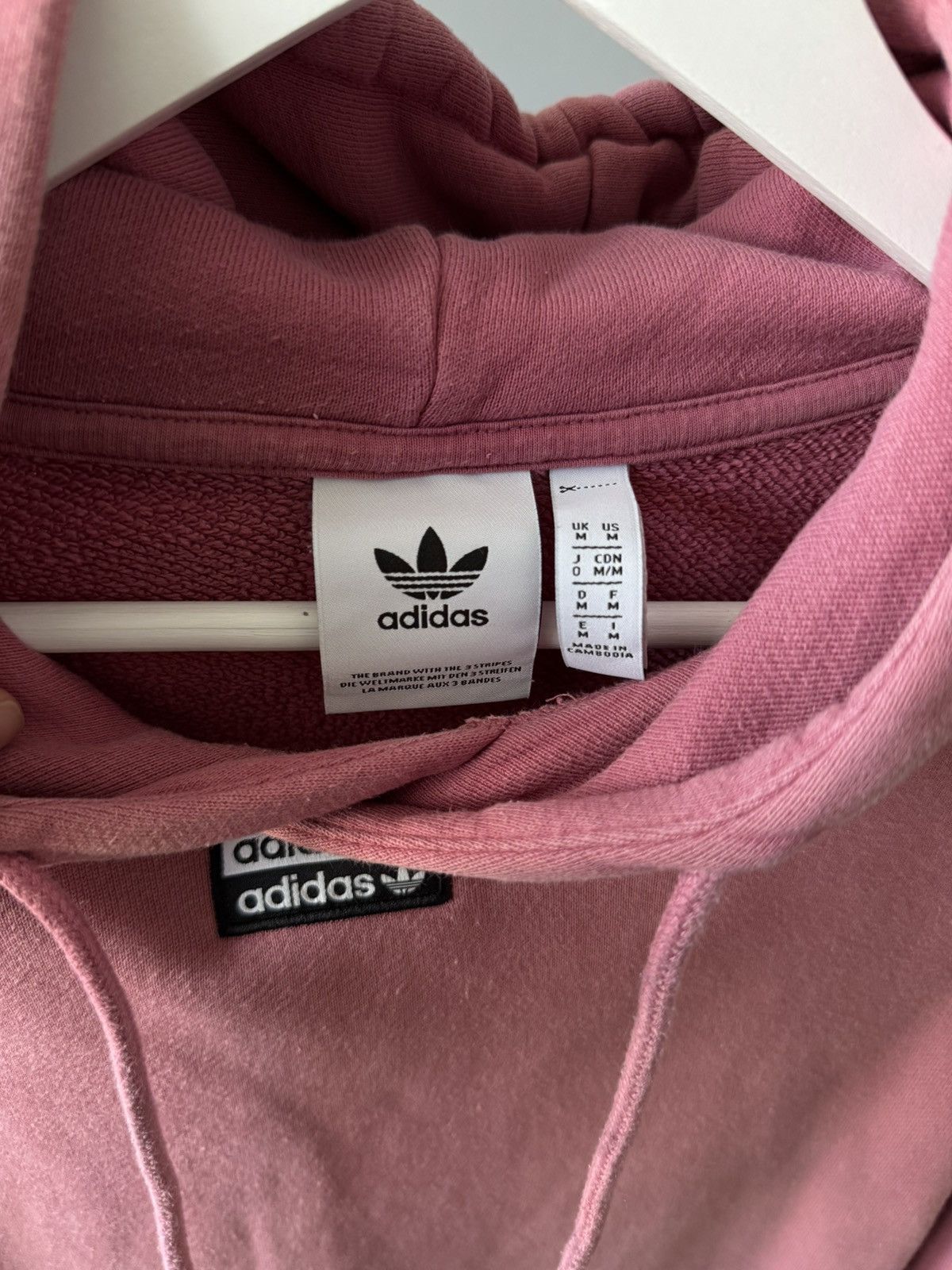 Adidas Adidas hoodie pink Size US M / EU 48-50 / 2 - 6 Thumbnail