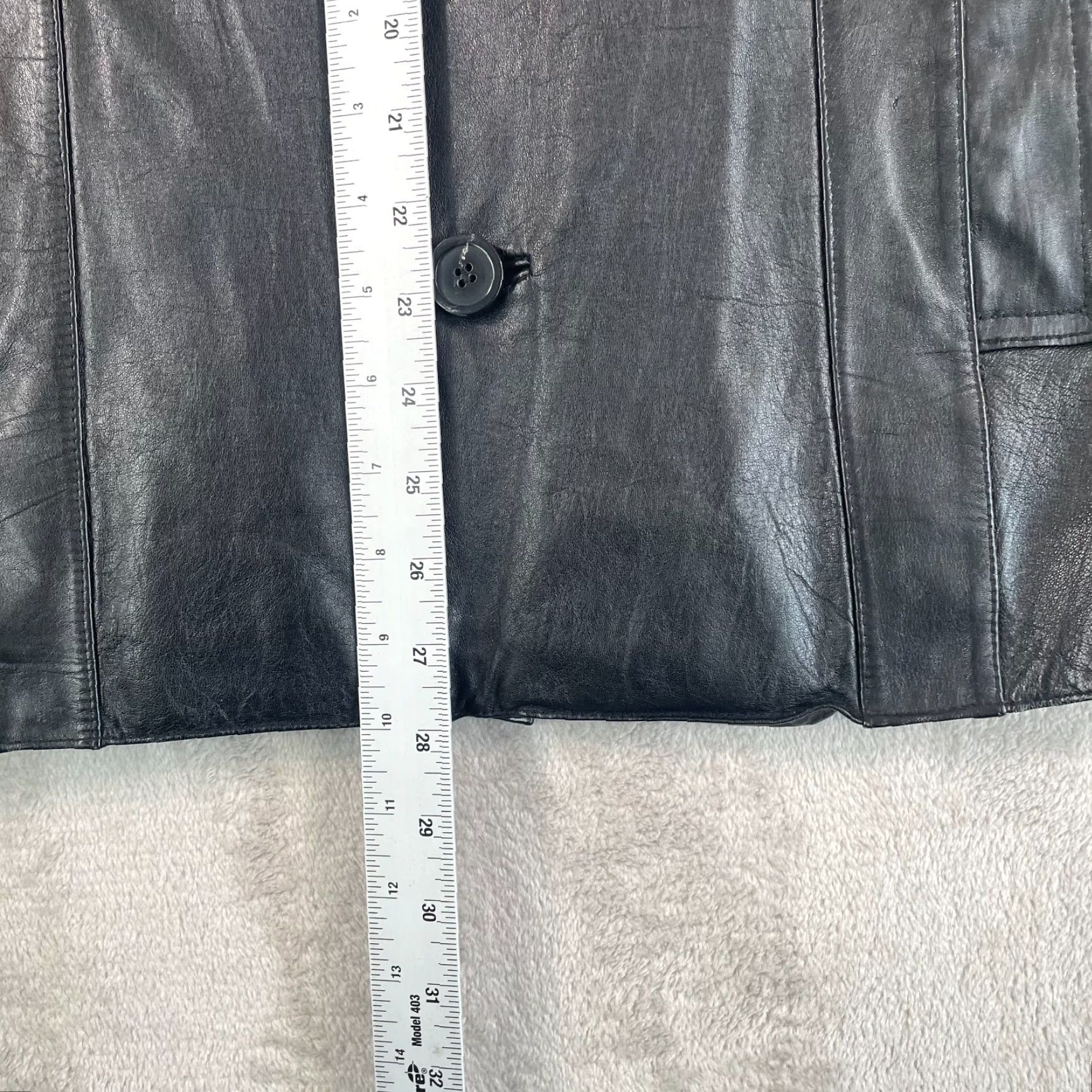 Vintage VINTAGE Wilsons Leather M Julian Jacket Coat Men S Black 100% Leather 80s Lined Fashionable Overcoat Mens Black Jacket Size US S / EU 44-46 / 1 - 6 Thumbnail