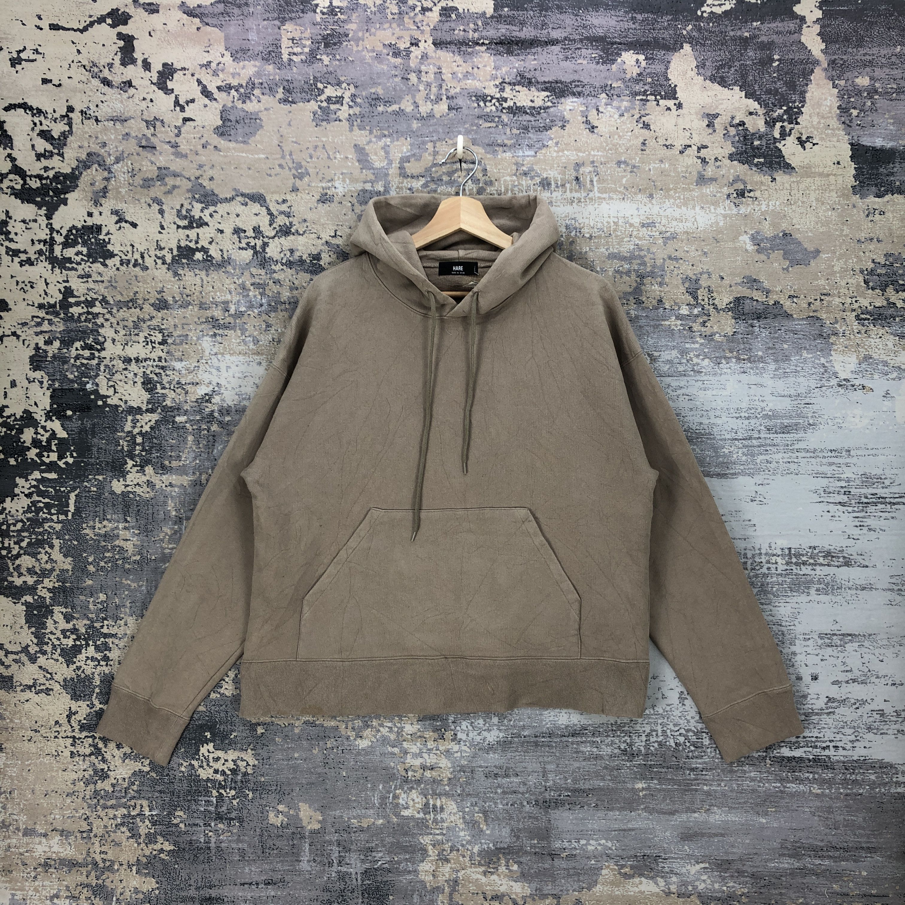 HARE × Japanese Brand × Vintage Vintage Y2K Sunfaded Hare Japanese Hoodie Sweater Sweatshirt Size US L / EU 52-54 / 3 - 1 Thumbnail