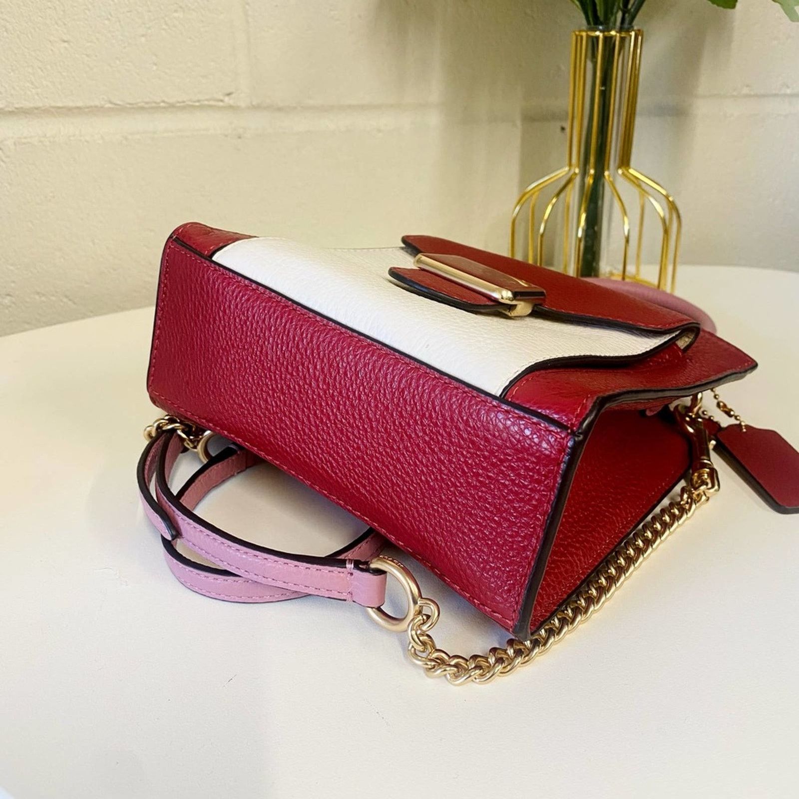 Coach COACH C6994 Mini Pepper Crossbody Bag In 1941 Red Multi Size ONE SIZE - 8 Thumbnail