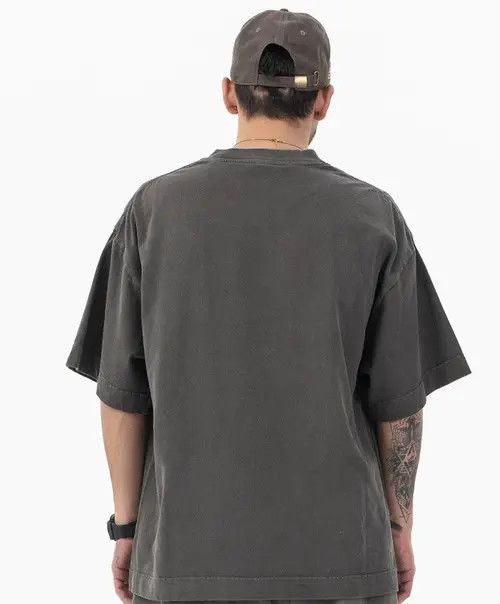 VIBE Washed trendy high street eye pattern short sleeves Size US M / EU 48-50 / 2 - 8 Thumbnail