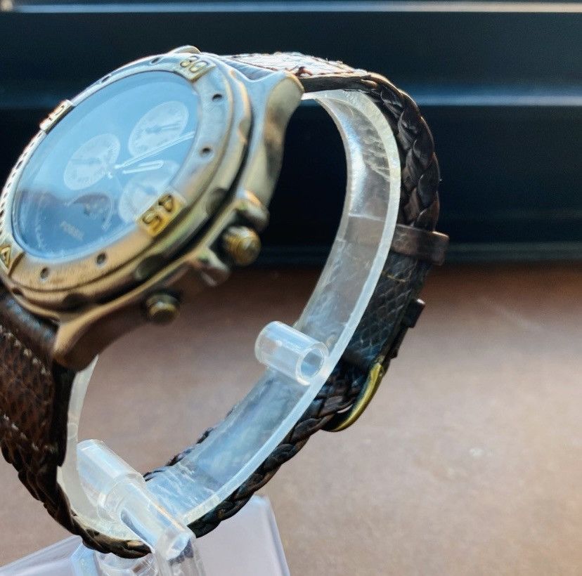 Fossil 1995 FOSSIL CHRONOGRAPH MOON PHASE WATCH BQ-8732 Size ONE SIZE - 4 Thumbnail
