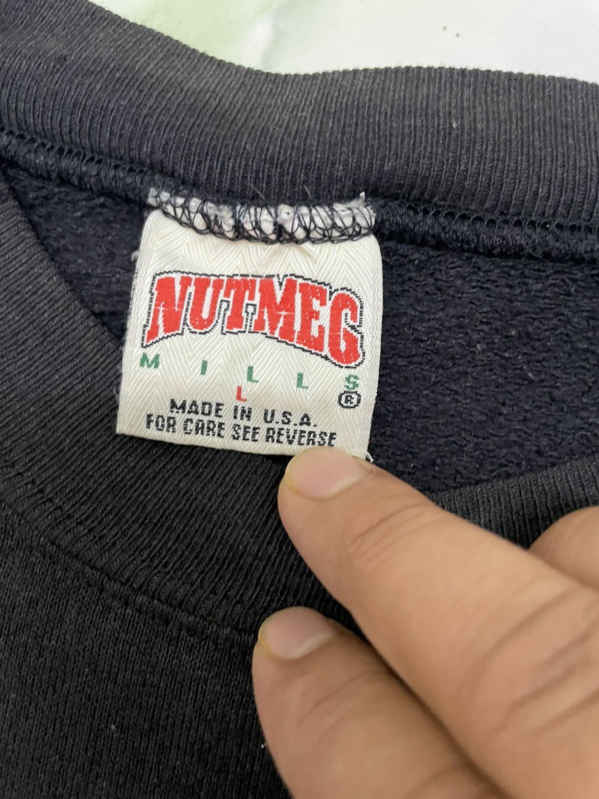 Nutmeg Nutmeg NHL Mighty Ducks Crewneck Sweatshirt Size US L / EU 52-54 / 3 - 10 Thumbnail