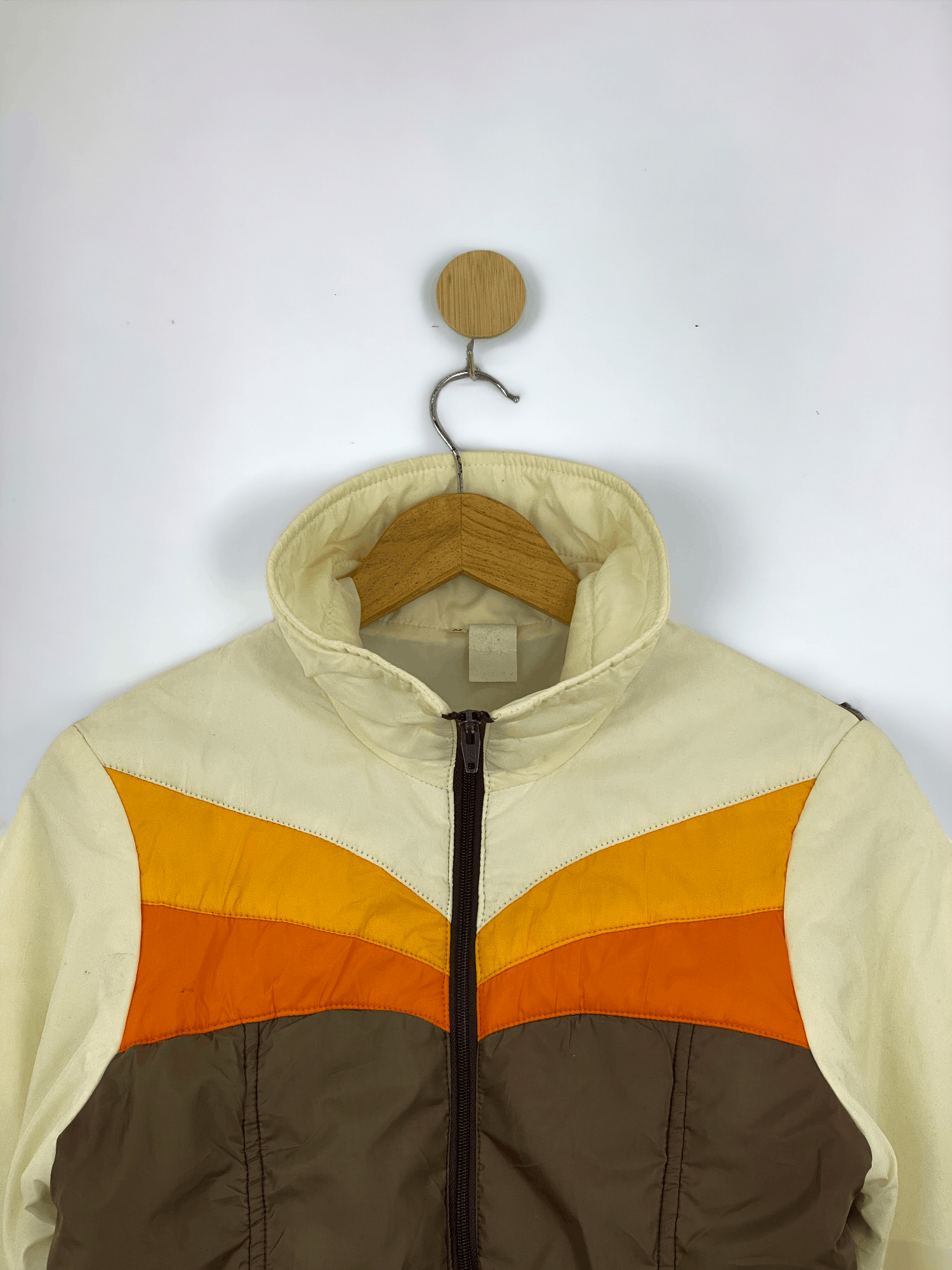 Japanese Brand 80's Vintage Retro Down Ski Puffer Zipper Up Jacket Size US M / EU 48-50 / 2 - 2 Thumbnail