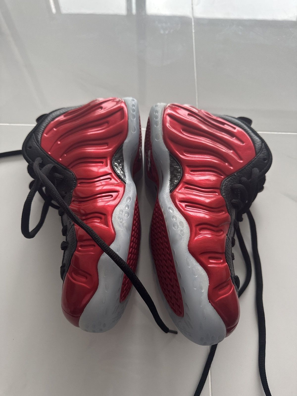 Nike Nike Foam Posites red Size US 9 / EU 42 - 3 Thumbnail
