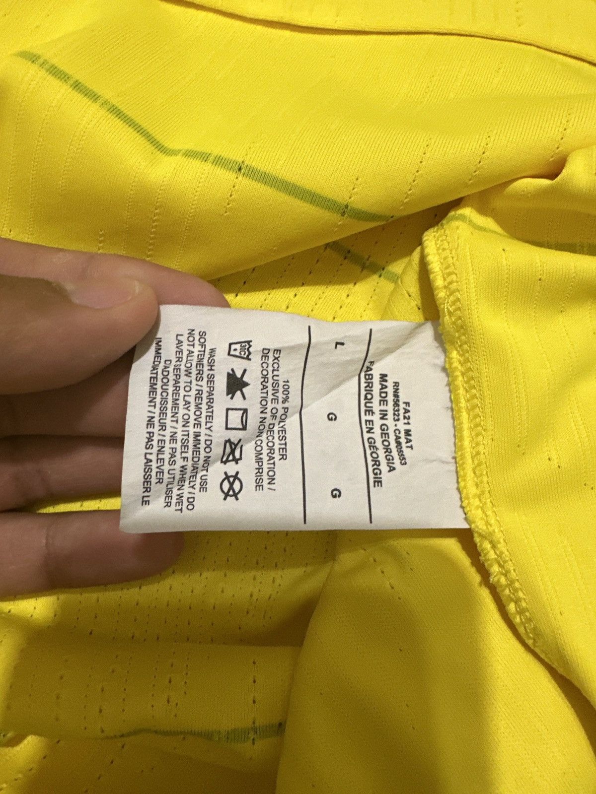 Nike Nike chelsea yellow away jersey Size US L / EU 52-54 / 3 - 6 Thumbnail