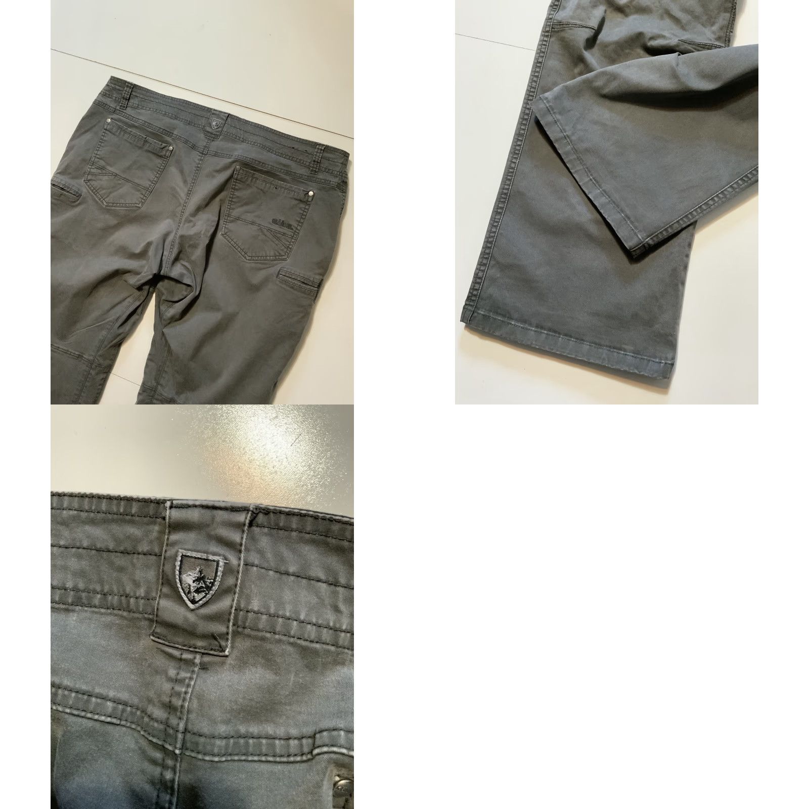 Born Kuhl Born In The Mountains Generatr Outdoor Hiking Grey Canvas Trail Pants Sz.42 Men Pants 42 Grey Canvas Chino Hiking Size US 42 / EU 58 - 8 Thumbnail