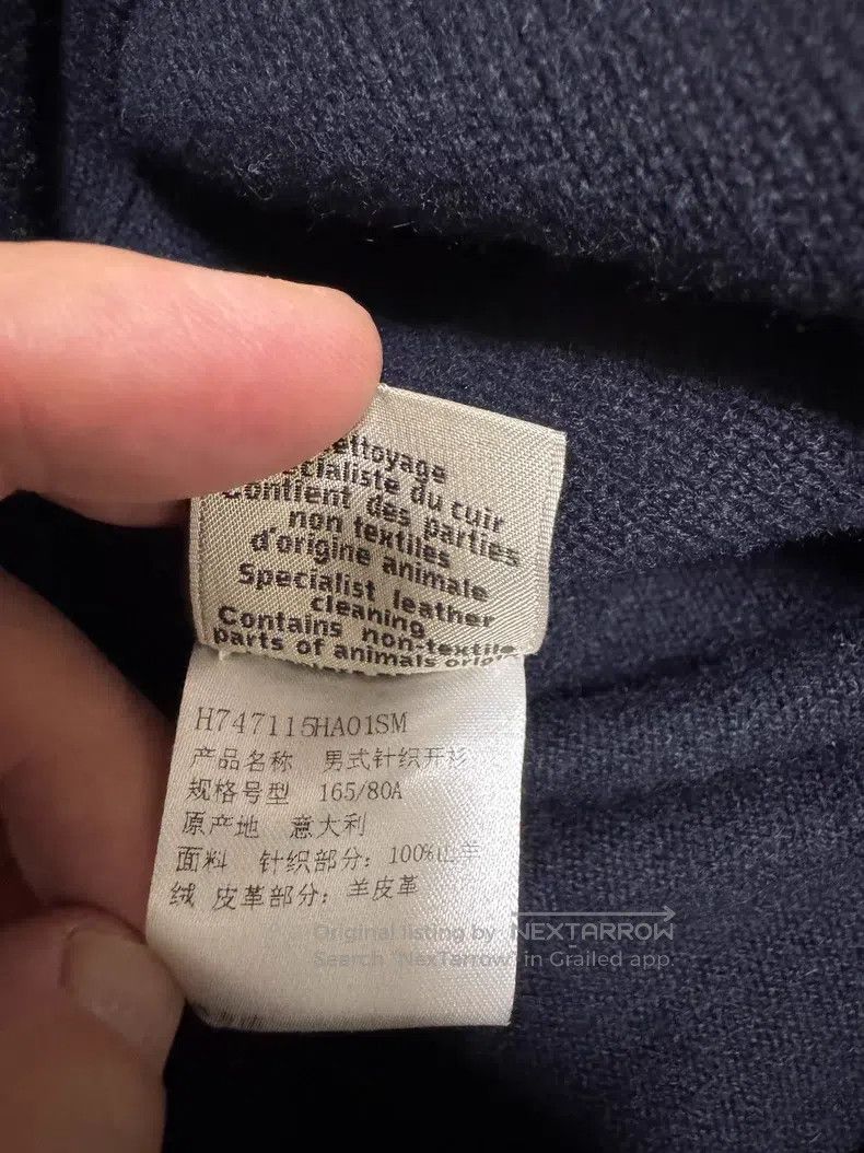 Hermes Hermes Cashmere and Leather Jacket, 100% Cashmere + 100% L Size US S / EU 44-46 / 1 - 9 Thumbnail