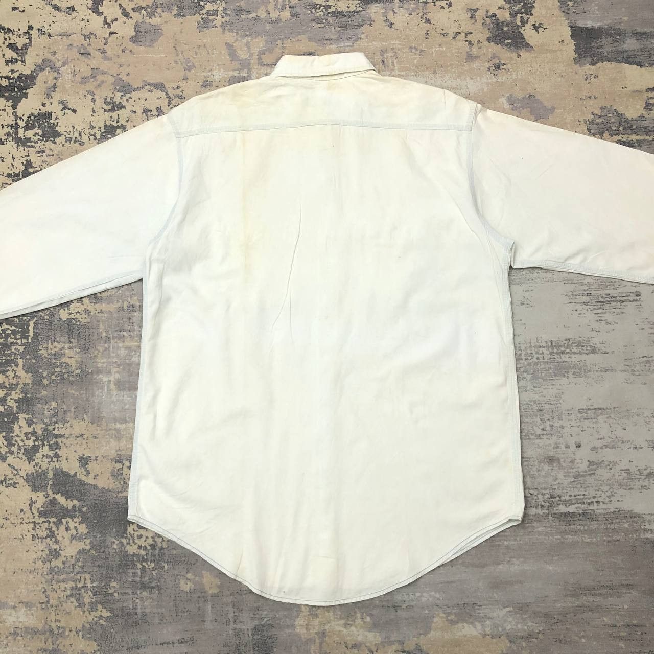 Sugar Cane × Toyo Enterprises T132 VTG UNIFORM SUGAR CANE TOYO ENTERPRISE WORKWEAR SHIRT Size US L / EU 52-54 / 3 - 2 Thumbnail