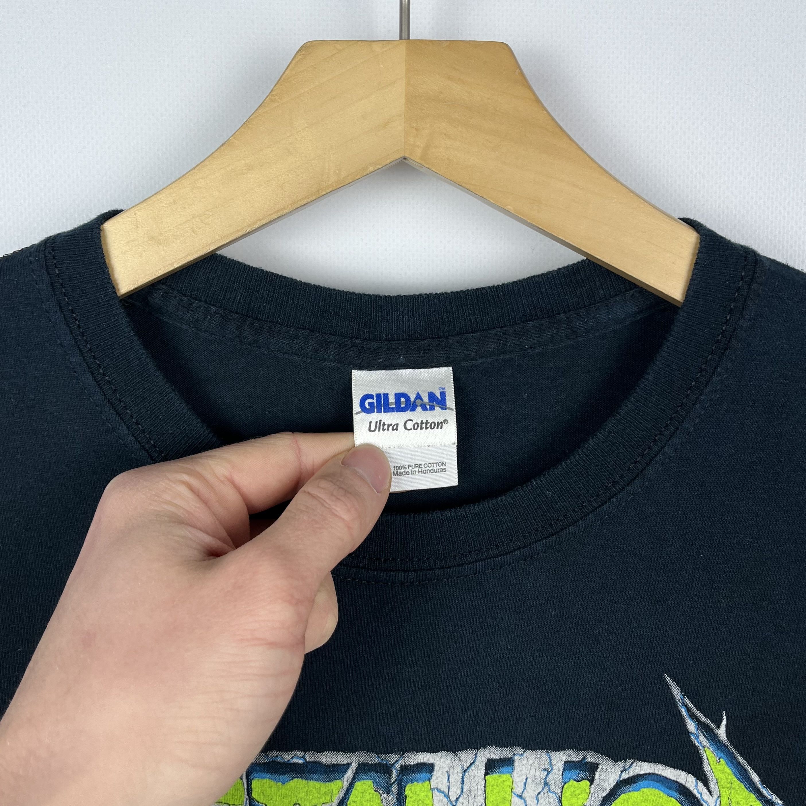 Band Tees Vintage Metallica And Justice For All Rock Band T Shirt 1994 Size US M / EU 48-50 / 2 - 9 Thumbnail