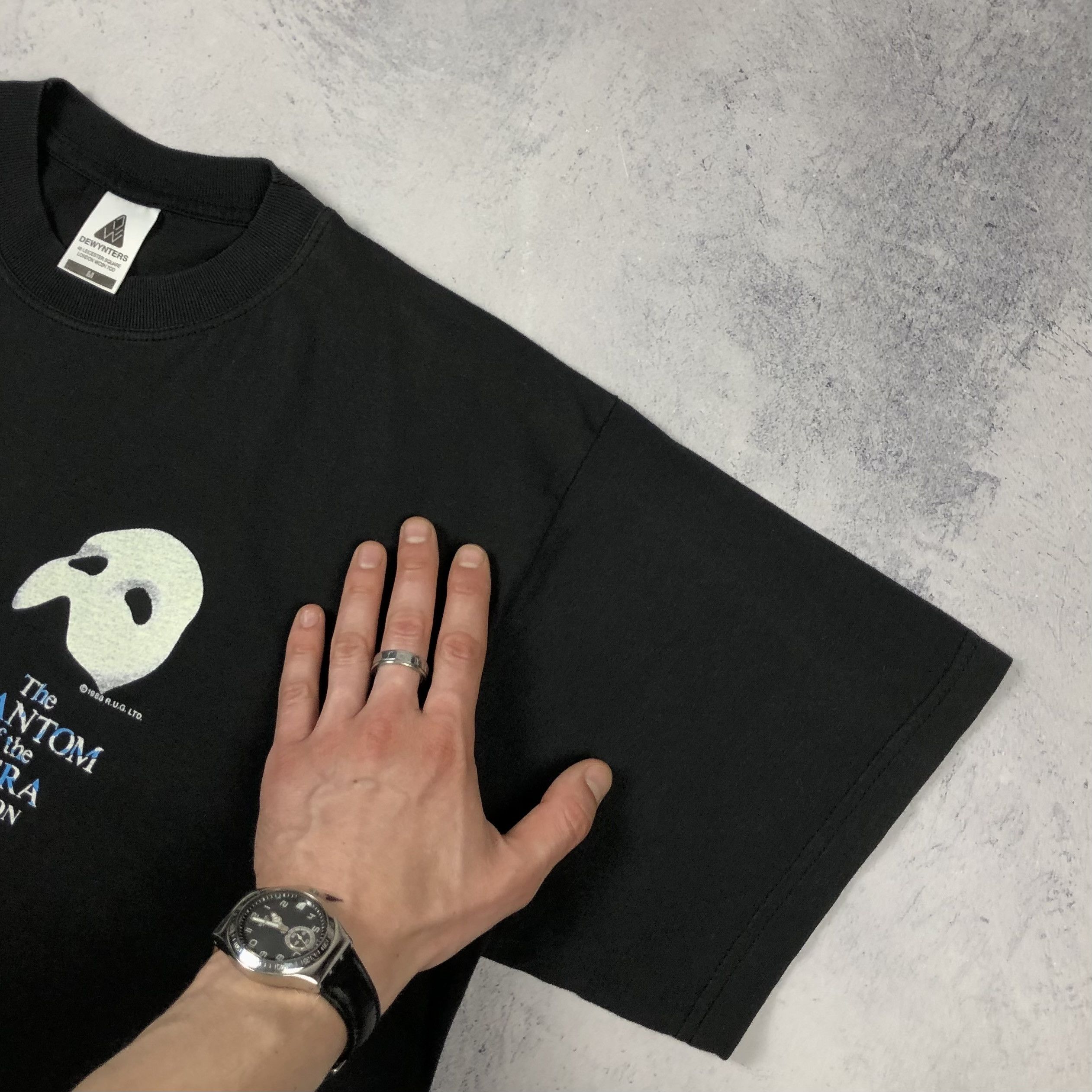 Vintage 1988 The Phantom of the Opera London Tee Size US M / EU 48-50 / 2 - 8 Thumbnail