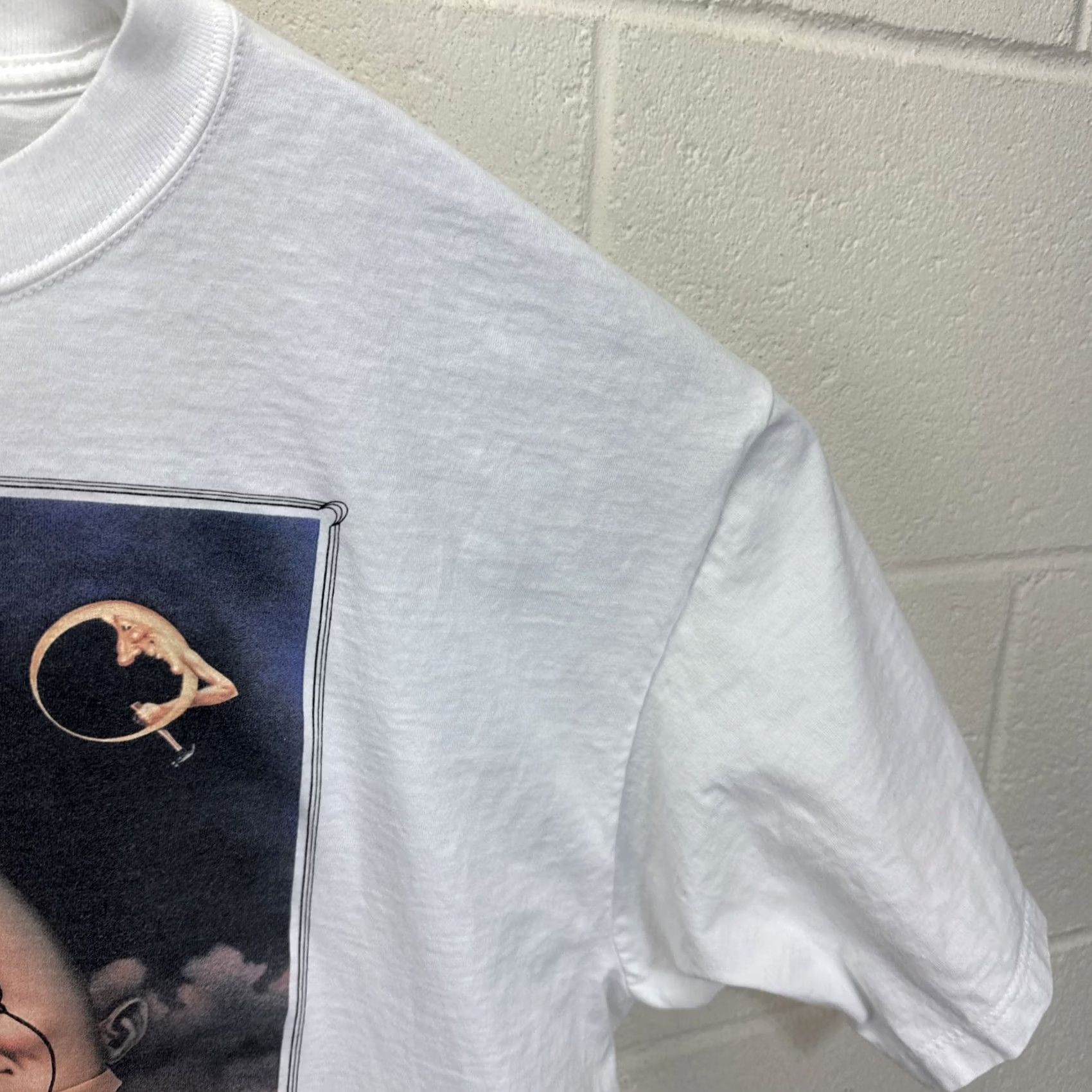 Vintage VINTAGE Serigraphia Inc T-Shirt Art Humpty Dumpty White XL Crew Neck Short Sleeve 90s Grunge Hip Hop Hipster Art Cartoon Classic Unisex Adults Size US XL / EU 56 / 4 - 6 Thumbnail