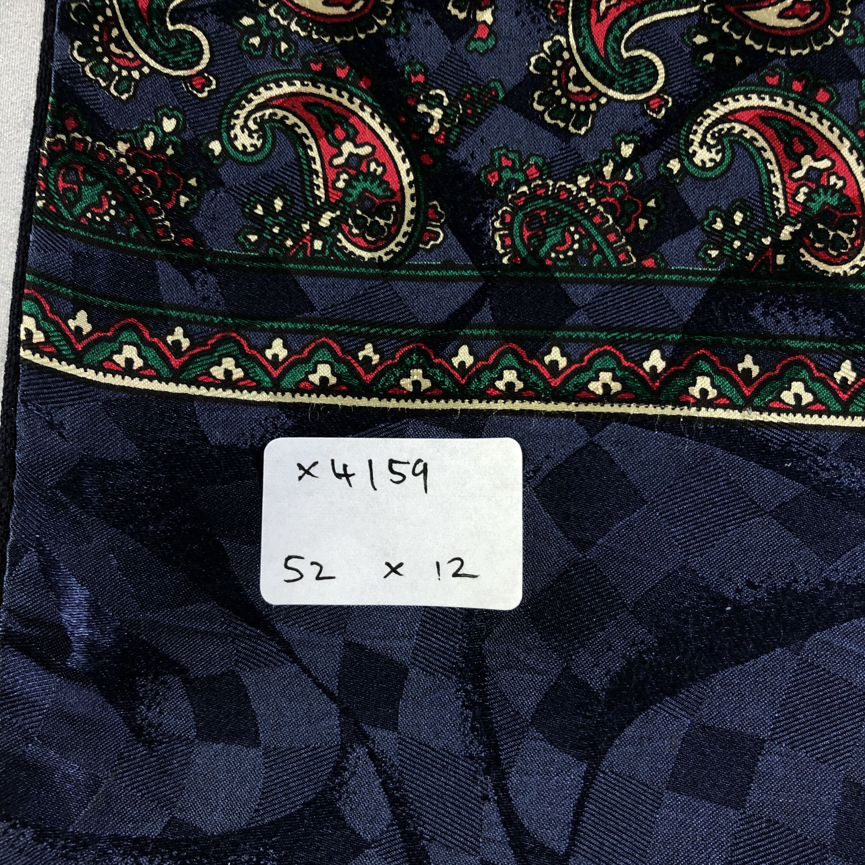 Vintage Vintage Andre Denis Silk Scarf Size ONE SIZE - 8 Thumbnail
