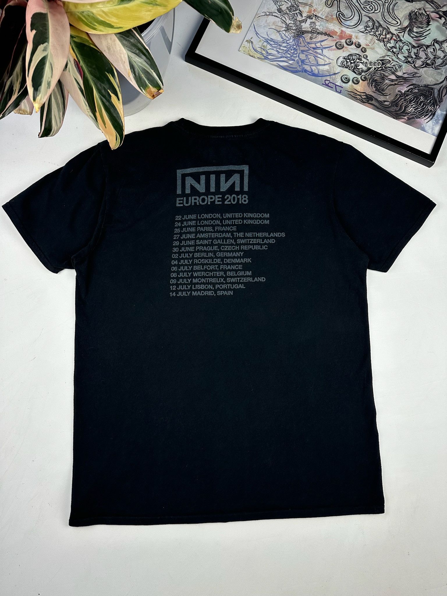 Band Tees Nine Inch Nails TShirt NIN Streetwear Size US L / EU 52-54 / 3 - 3 Thumbnail